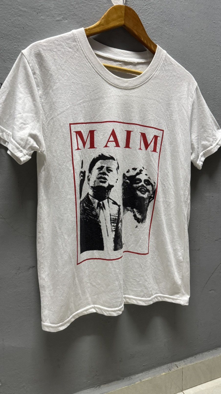 Vintage Vintage Maim Marilyn Monroe JFK Graphic Tee Size US M / EU 48-50 / 2 - 3 Thumbnail