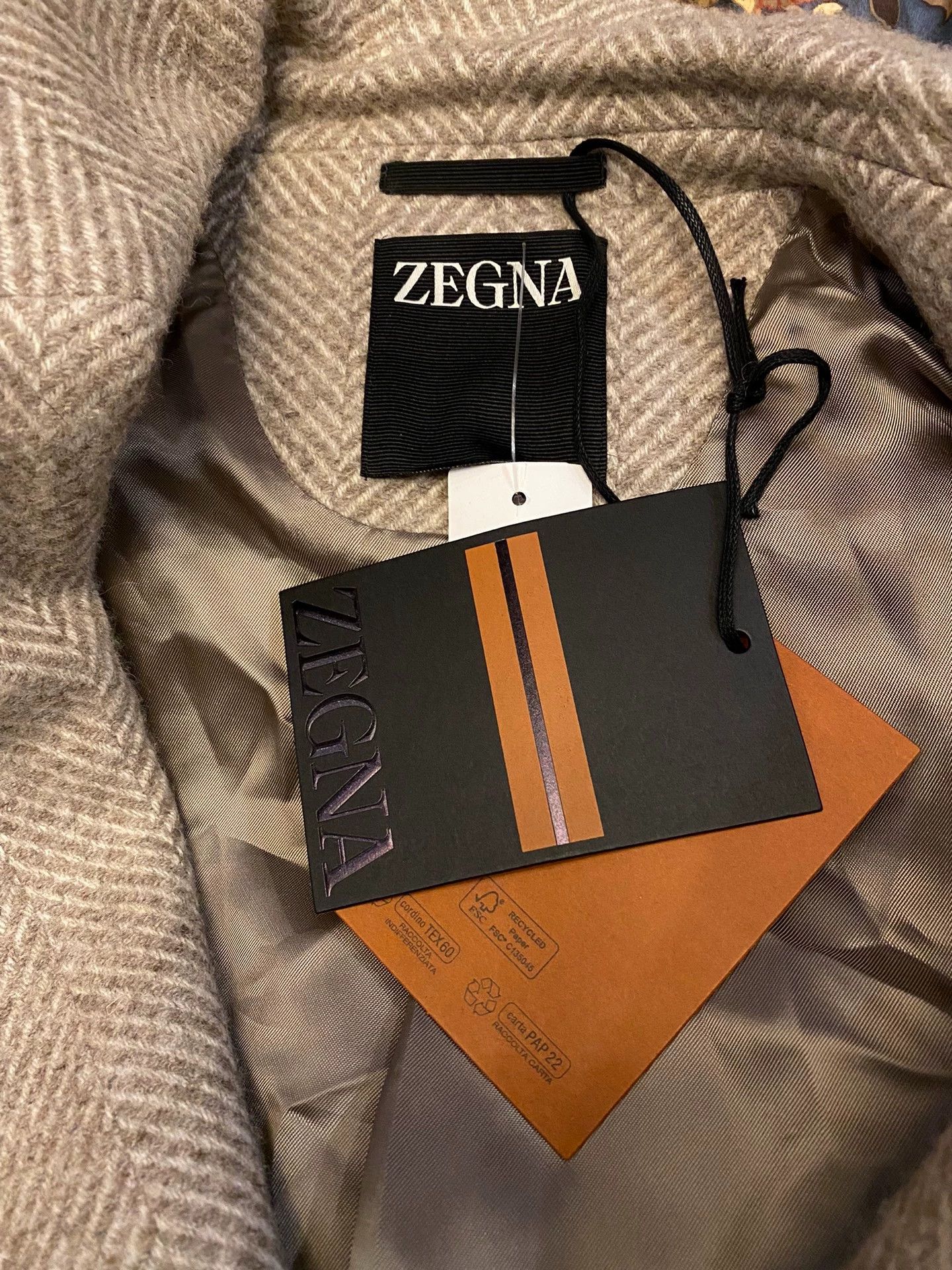 Ermenegildo Zegna ZEGNA NWOT Swiss Made Cashmere Wool Coat Authentic Size US M / EU 48-50 / 2 - 6 Thumbnail