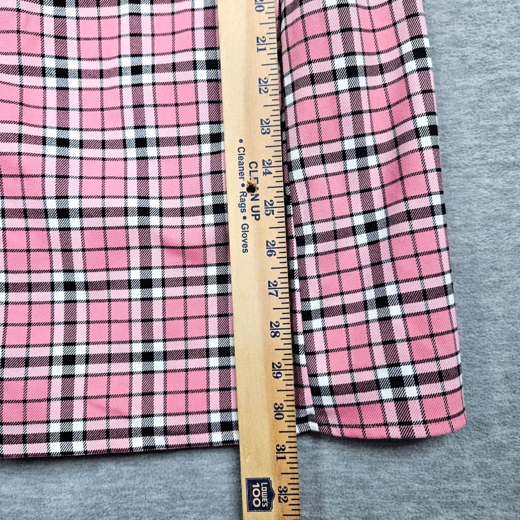Urban Outfitters VINTAGE? No—not Vintage. Urban Outfitters Pink Plaid Sleeveless Mini XS Dress Women Size XS / US 0-2 / IT 36-38 - 4 Thumbnail