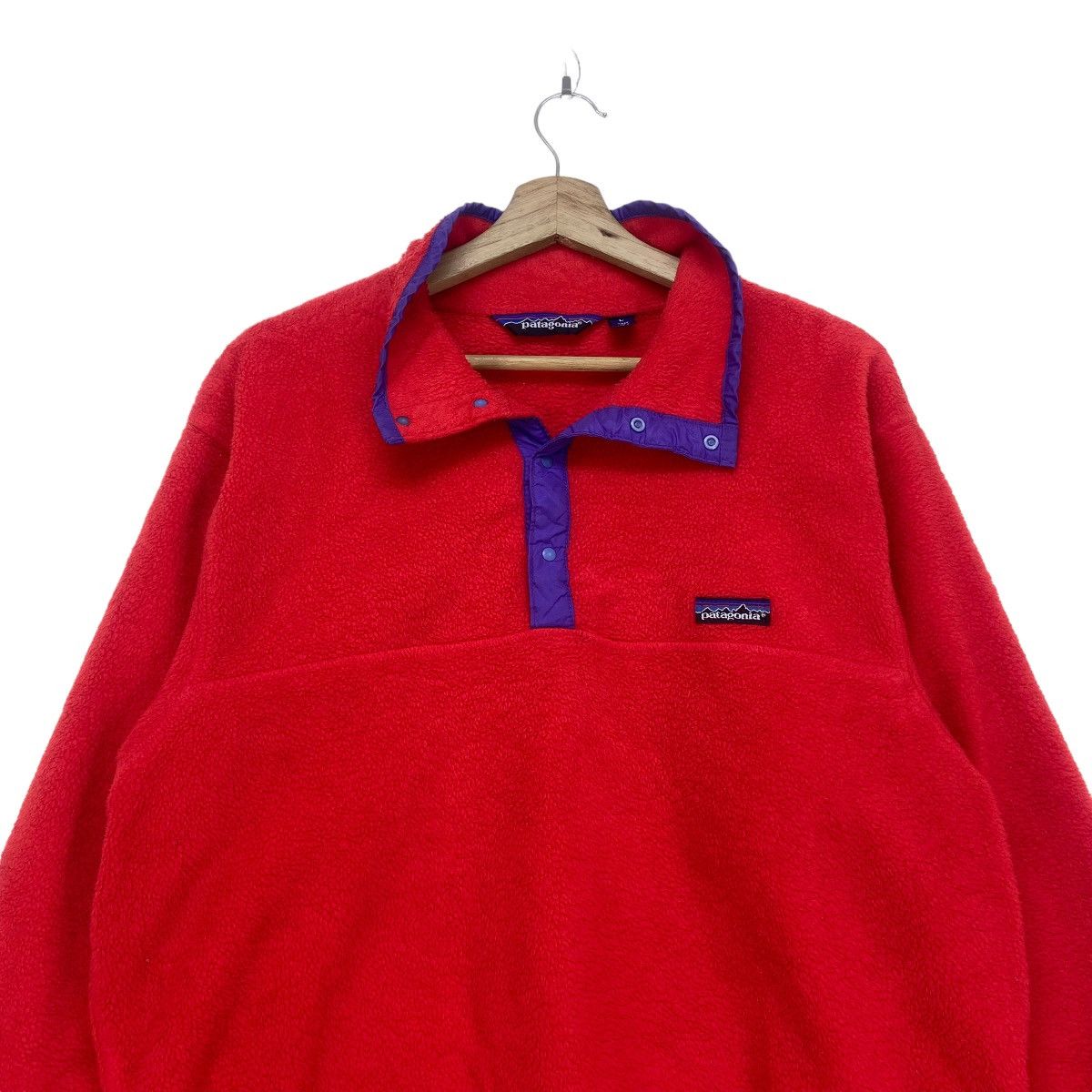Patagonia Vintage Patagonia Made in USA Fleece Jacket Size US L / EU 52-54 / 3 - 3 Thumbnail
