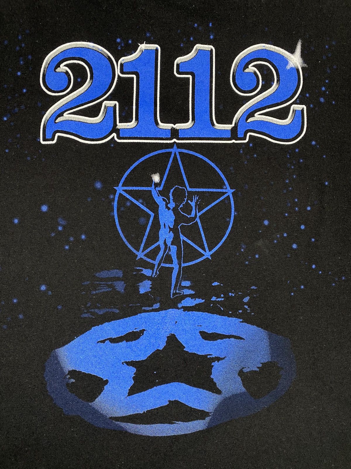 Band Tees × Vintage Vintage 00s Rush 2112 Album Promo Band Tee y2k Size US XXL / EU 58 / 5 - 10 Thumbnail