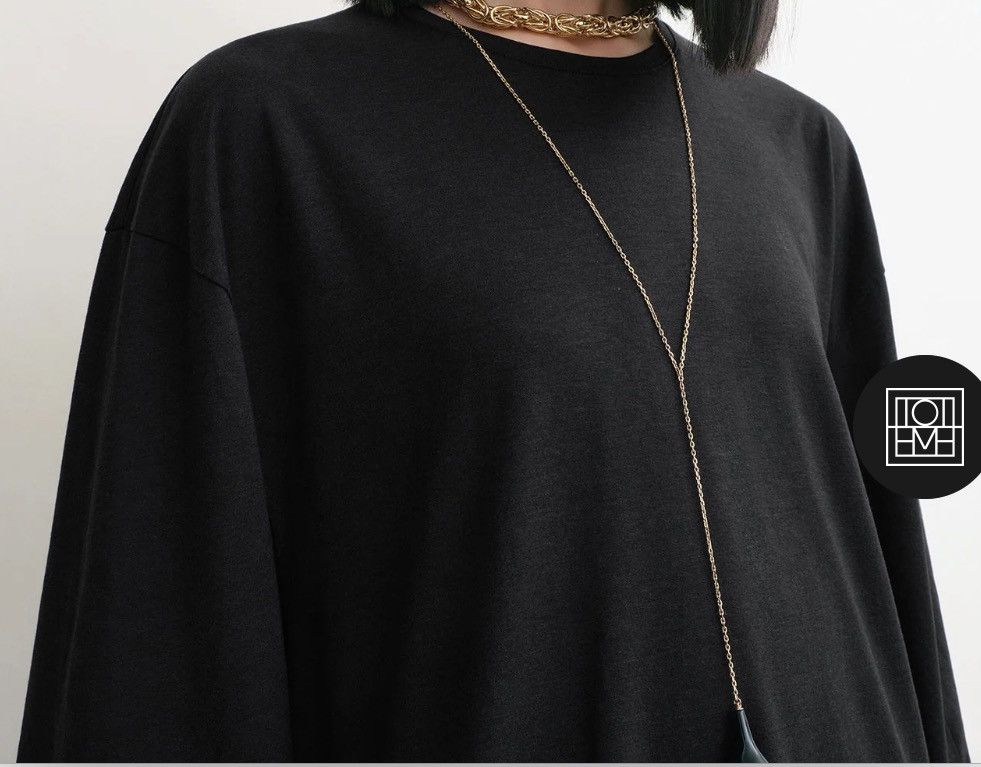 Toteme 2 TOTOME ( 1 black & 1 white t-shirt dress Sz: XS $290 each Size XS / US 0-2 / IT 36-38 - 7 Thumbnail