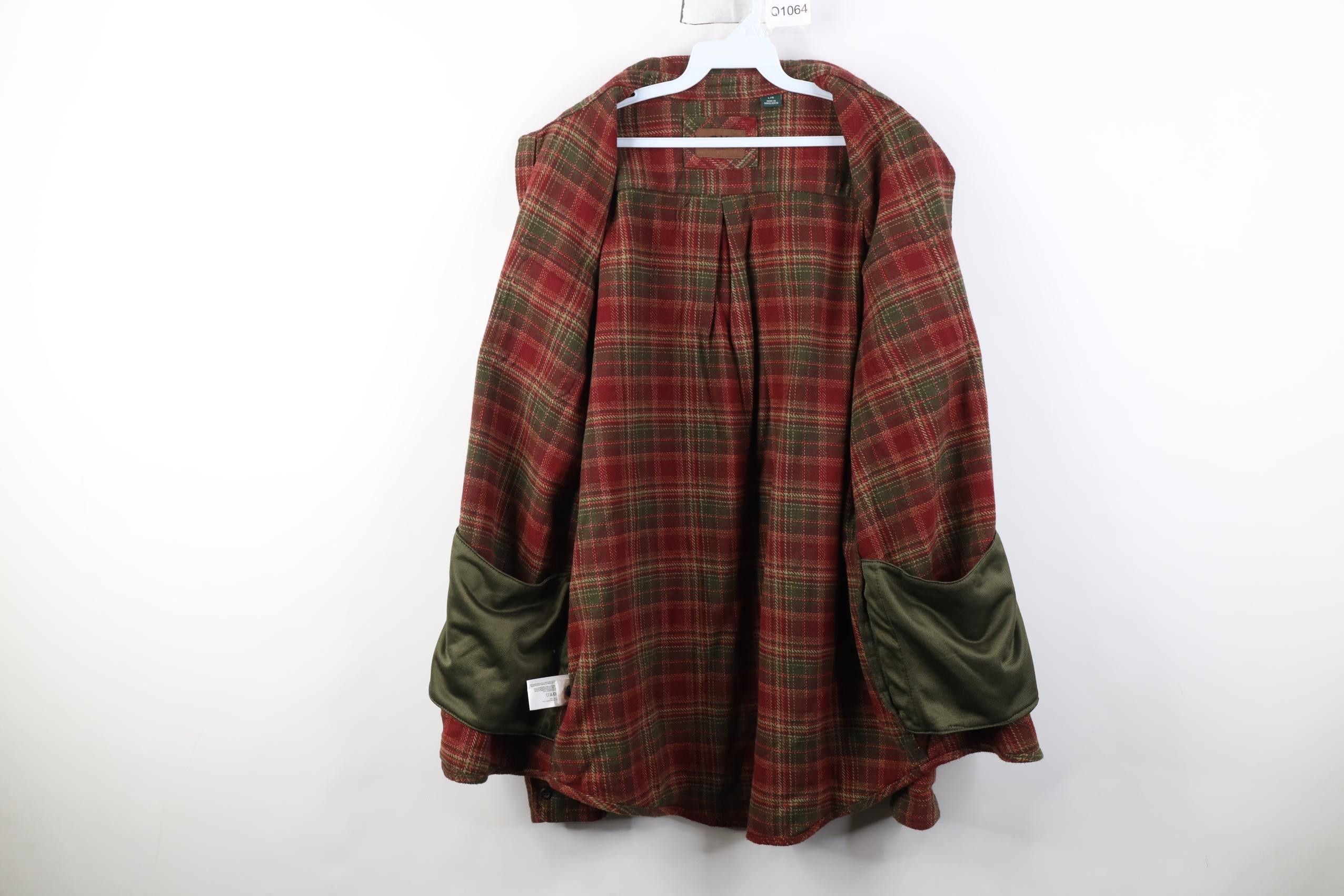 Orvis Vintage Orvis Heavy Button Shirt Jacket Jac Shirt Plaid Size US L / EU 52-54 / 3 - 8 Thumbnail