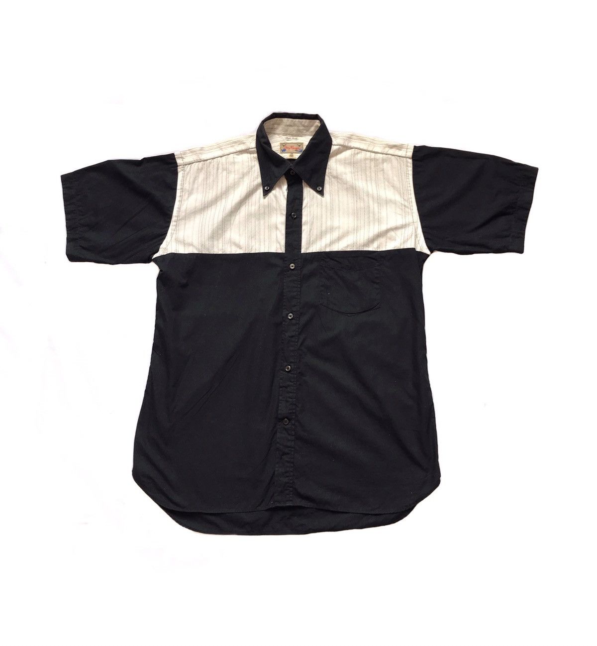 image of Dry Bones Button Up Shirt in Black, Men's (Size Medium)