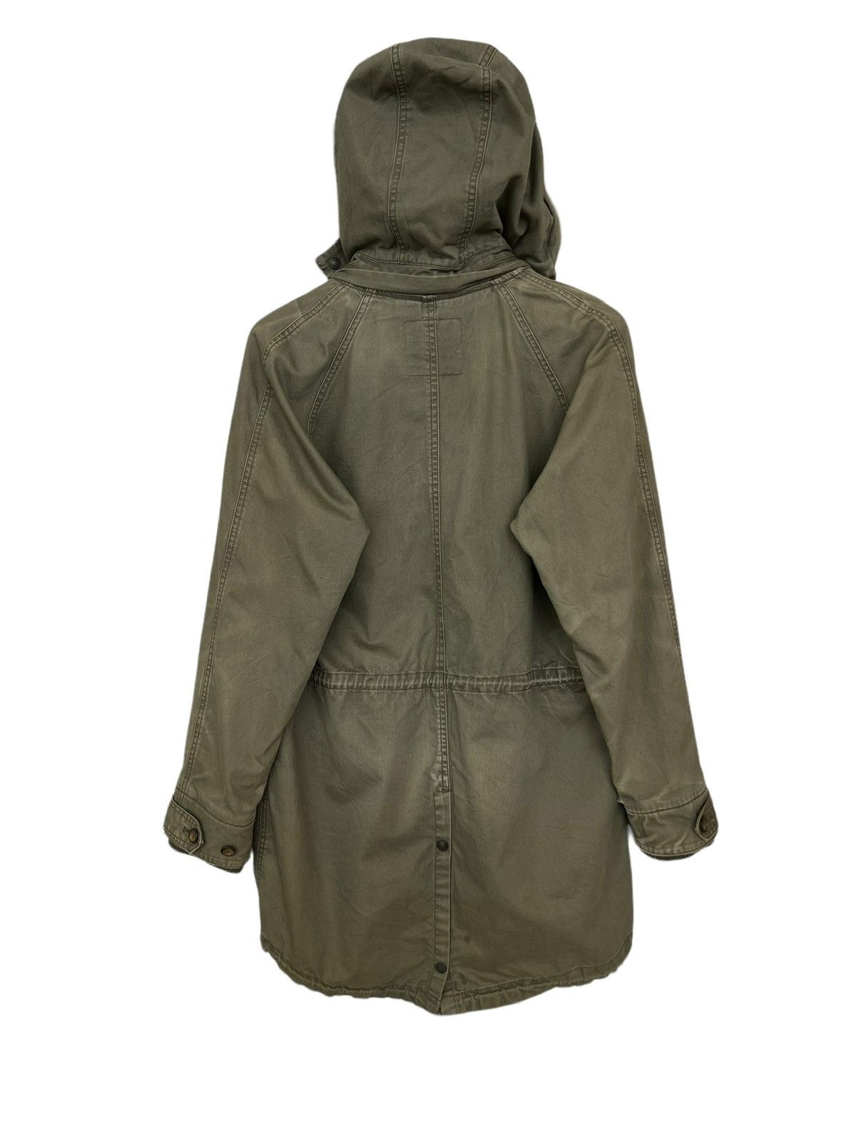 Japanese Brand No Name Japanese Multipocket Green Fur Parkas Size US M / EU 48-50 / 2 - 3 Thumbnail