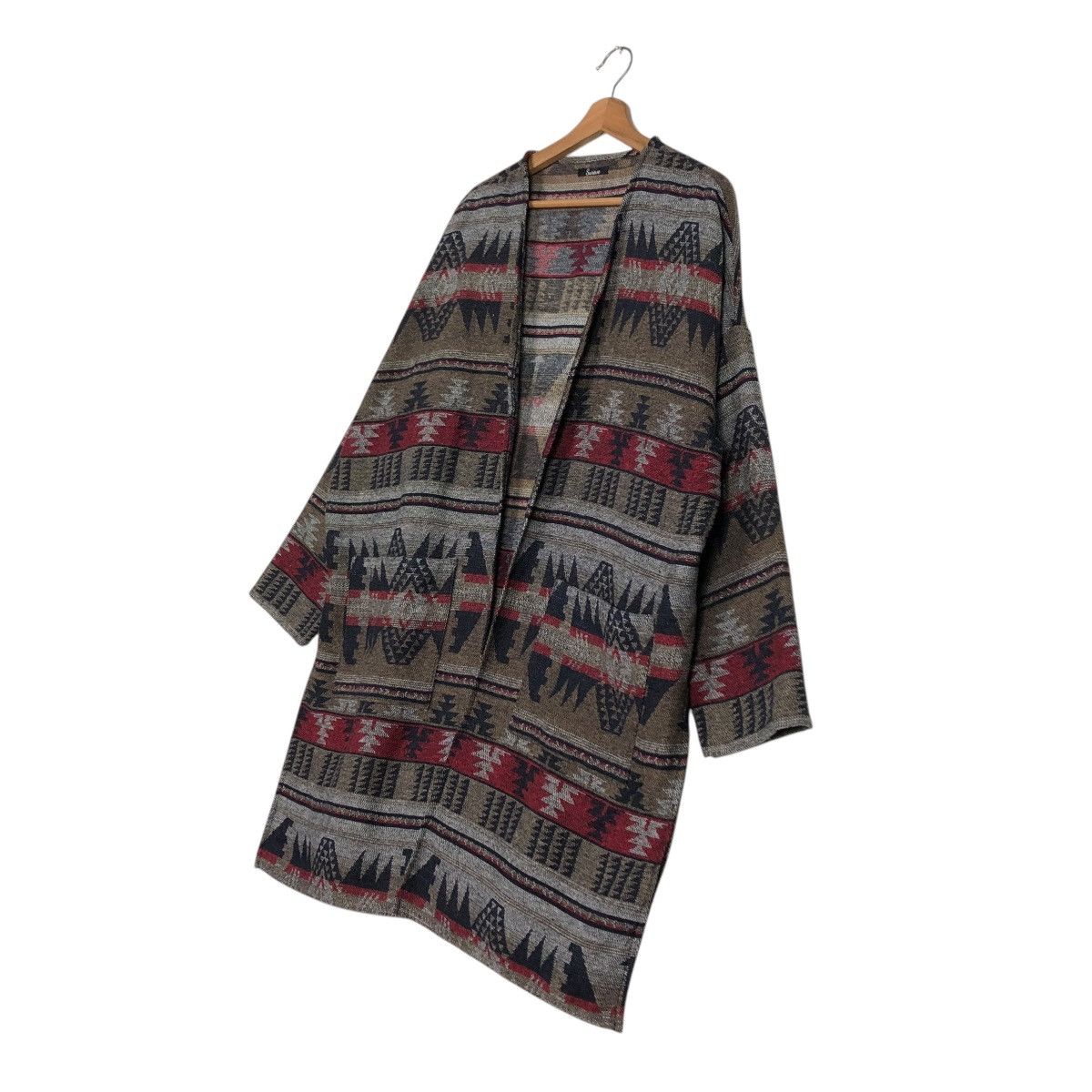 Japanese Brand 🔥VINTAGE JACKET NAVAJO NATIVE AZTEC SUVERE ISSEY MIYAKE Size US L / EU 52-54 / 3 - 4 Thumbnail
