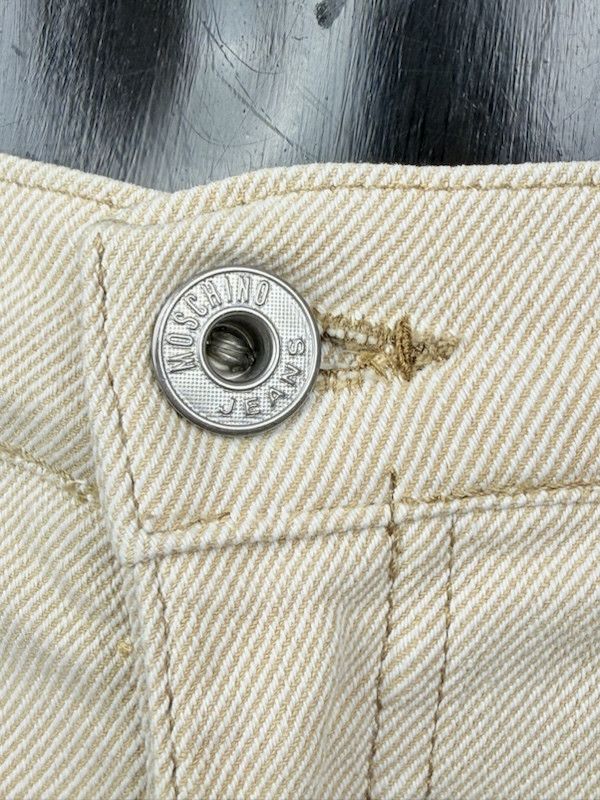 Moschino Moschino Jeans Vita Alta Donna W26 Beige Size 27" / US 4 / IT 40 - 3 Thumbnail