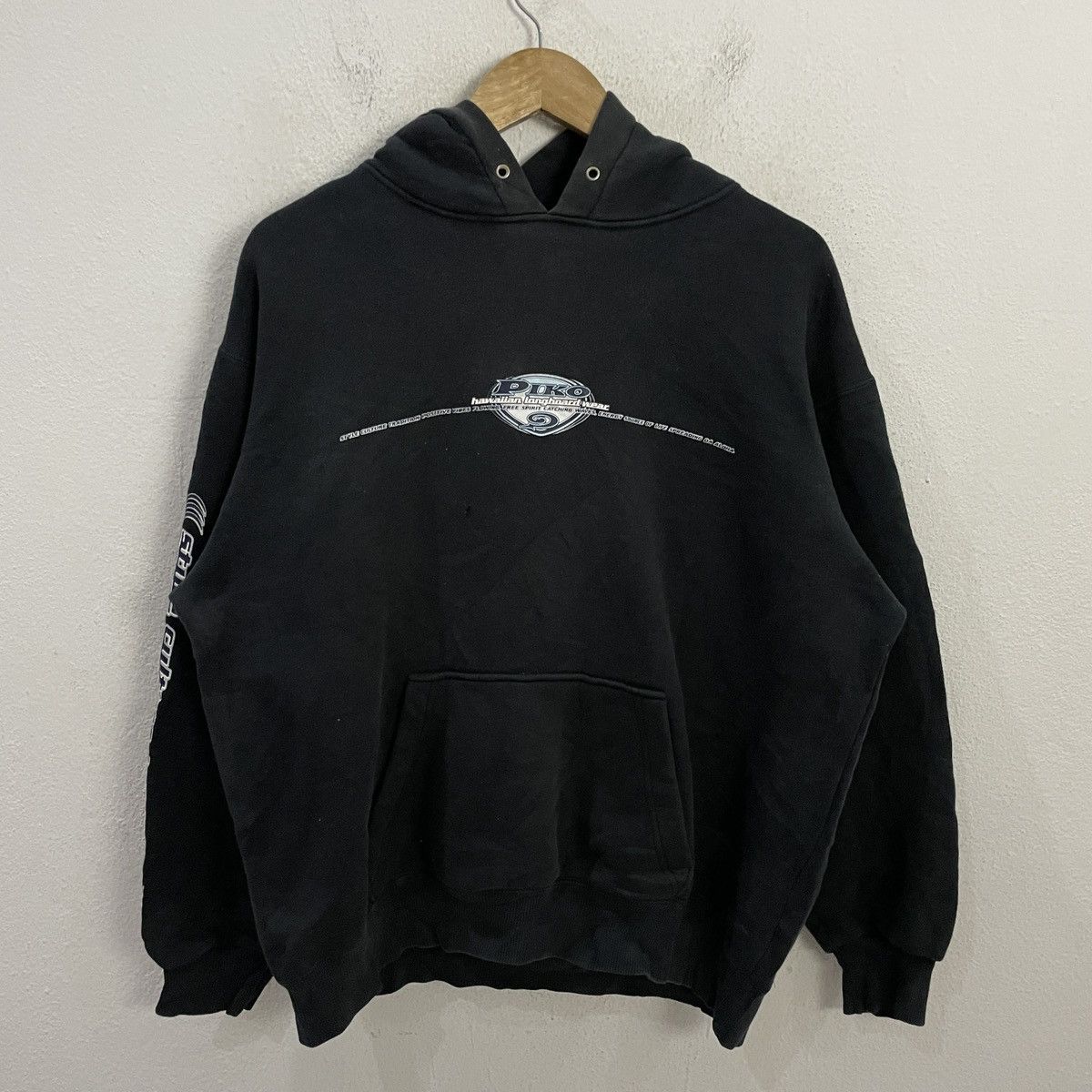 Japanese Brand Vintage Piko Hawaiian Longboard Hoodies Size US XL / EU 56 / 4 - 7 Thumbnail