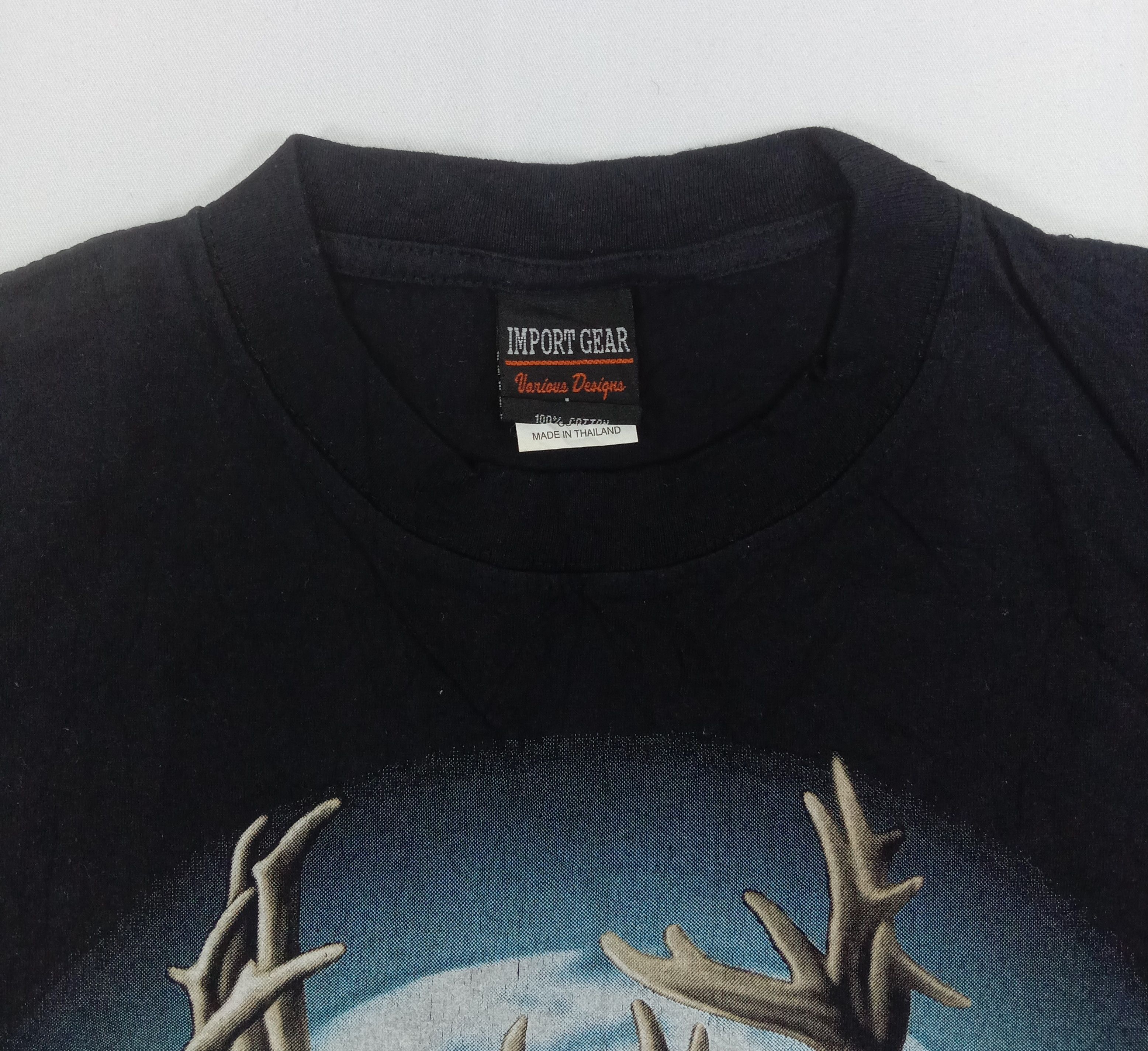 Japanese Brand Vintage Import Gear Animals T Shirt Size US L / EU 52-54 / 3 - 3 Thumbnail