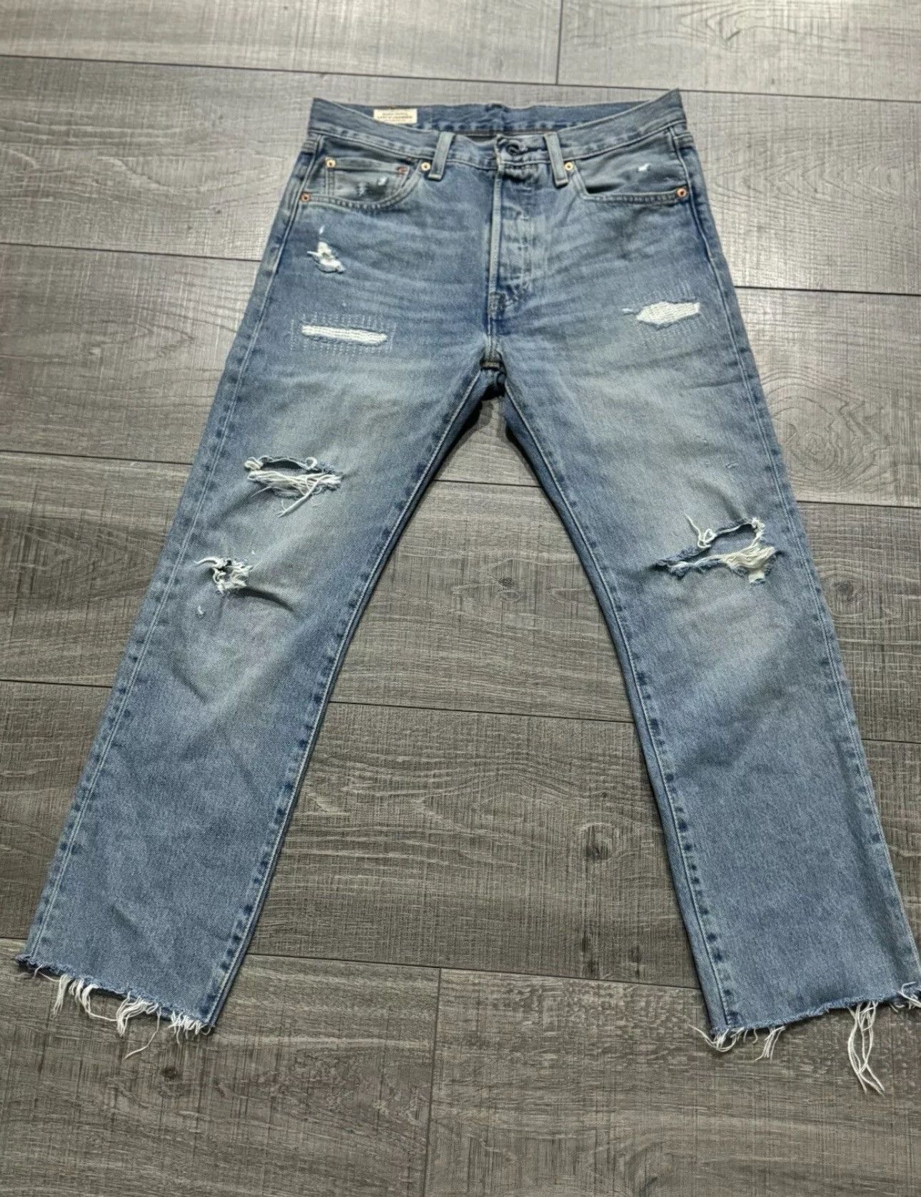 Levi's Levi’s 501 Men Jeans W31 L30 Size US 31 - 1 Thumbnail