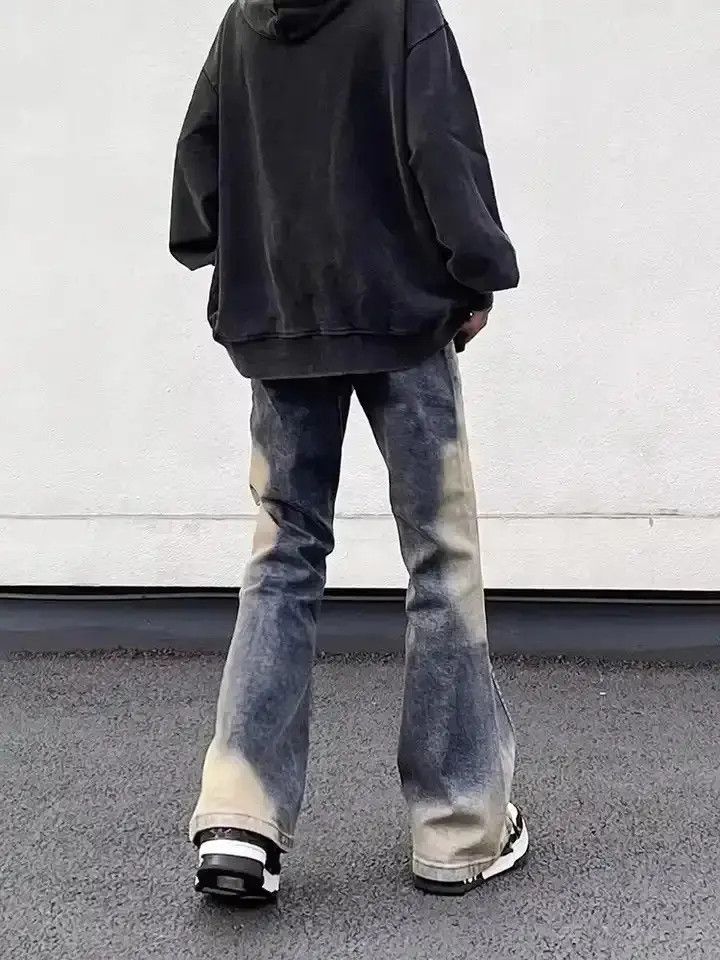 Japanese Brand Vintage Distressed Slim Micro Flared Denim Size US 32 / EU 48 - 2 Thumbnail