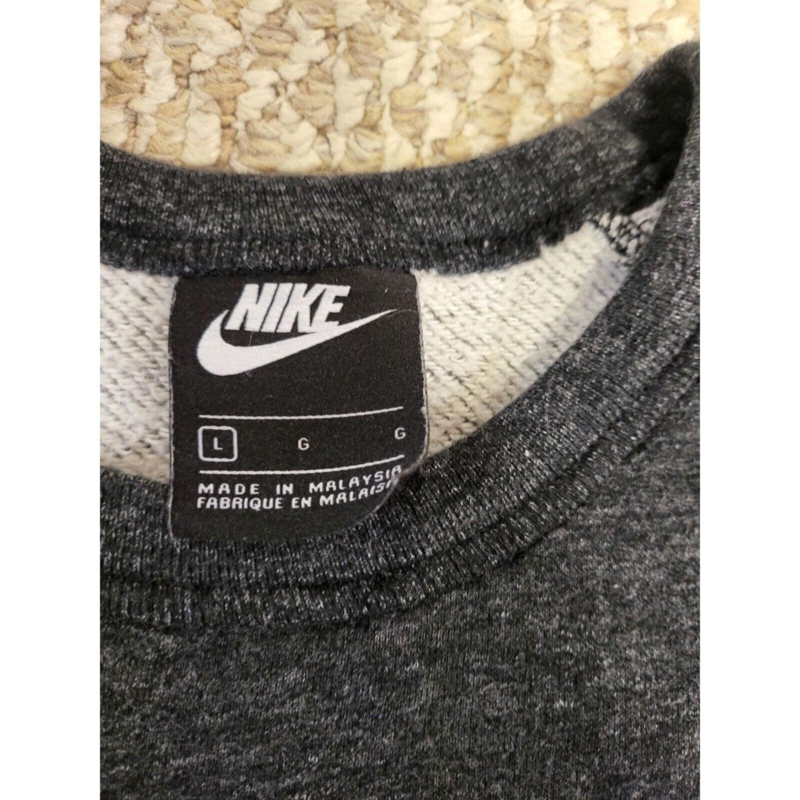 Nike Nike Heritage Crewneck Pullover Sweater W/Embroidered Size US L / EU 52-54 / 3 - 3 Thumbnail