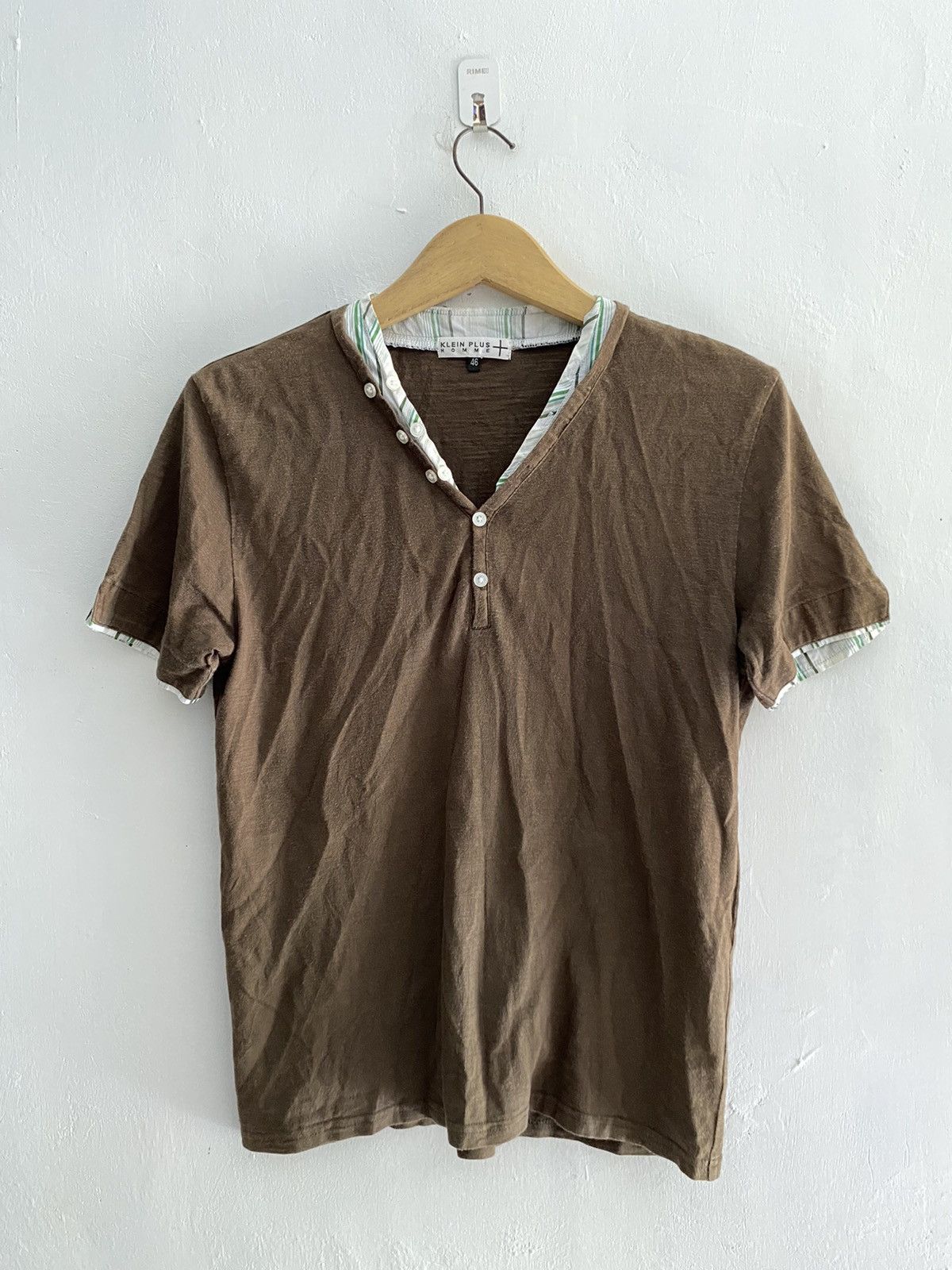 If Six Was Nine × Japanese Brand × Le Grande Bleu (L.G.B.) 2000s Klein plus homme tshirt Size US M / EU 48-50 / 2 - 1 Thumbnail