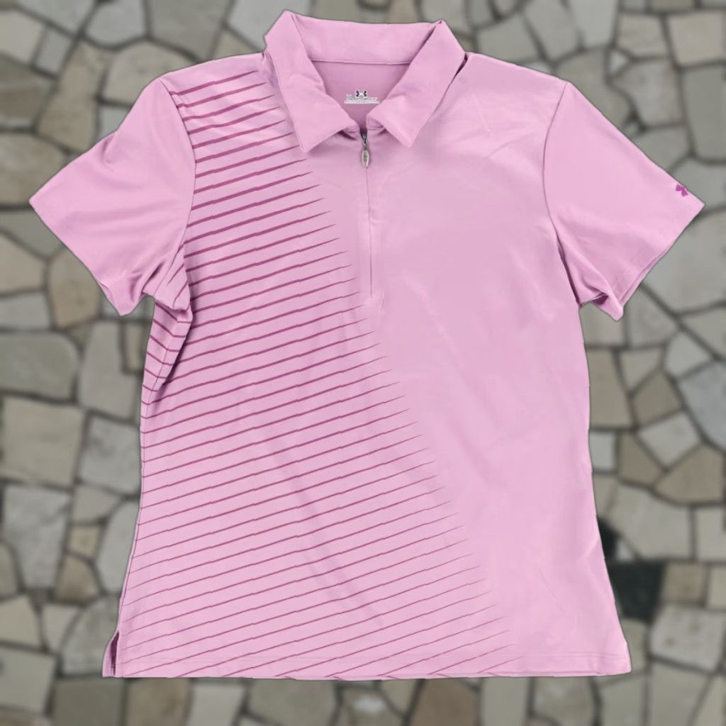 Under Armour Under Armour Polo Shirt 1/4 Zip Golf Purple Women's M Shirt Size M / US 6-8 / IT 42-44 - 1 Thumbnail