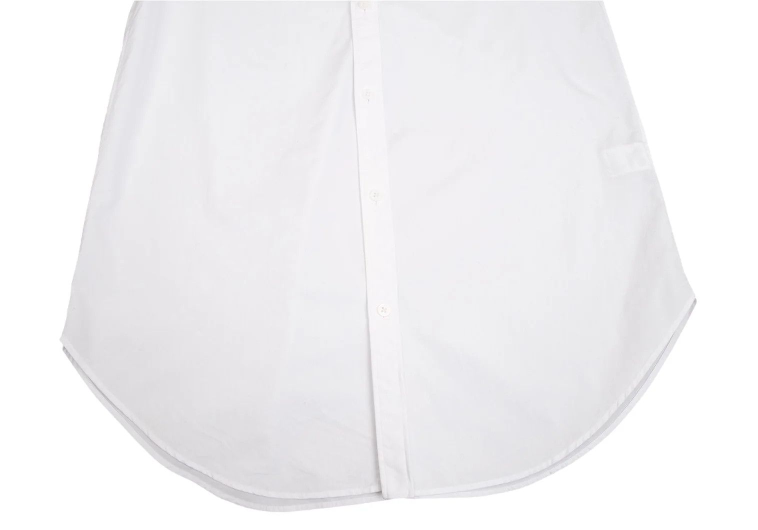 Yohji Yamamoto Cotton Long Sleeve Shirt in White with Sleeve Detail Size US S / EU 44-46 / 1 - 9 Thumbnail