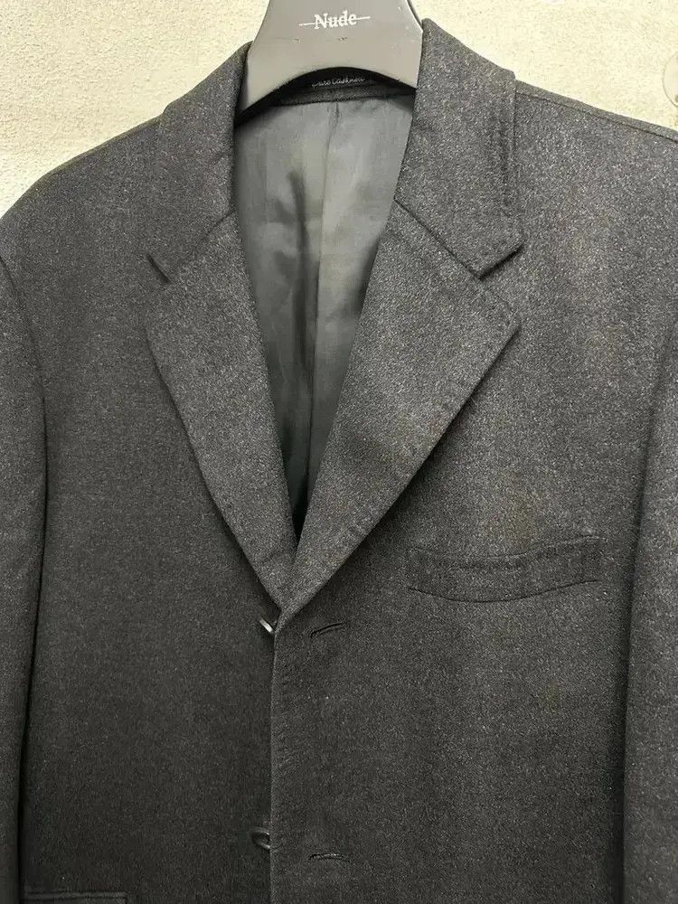 Yohji Yamamoto Yohji Yamamoto D'URBAN AAR Pure Cashmere Coat-2505 Size US L / EU 52-54 / 3 - 4 Thumbnail