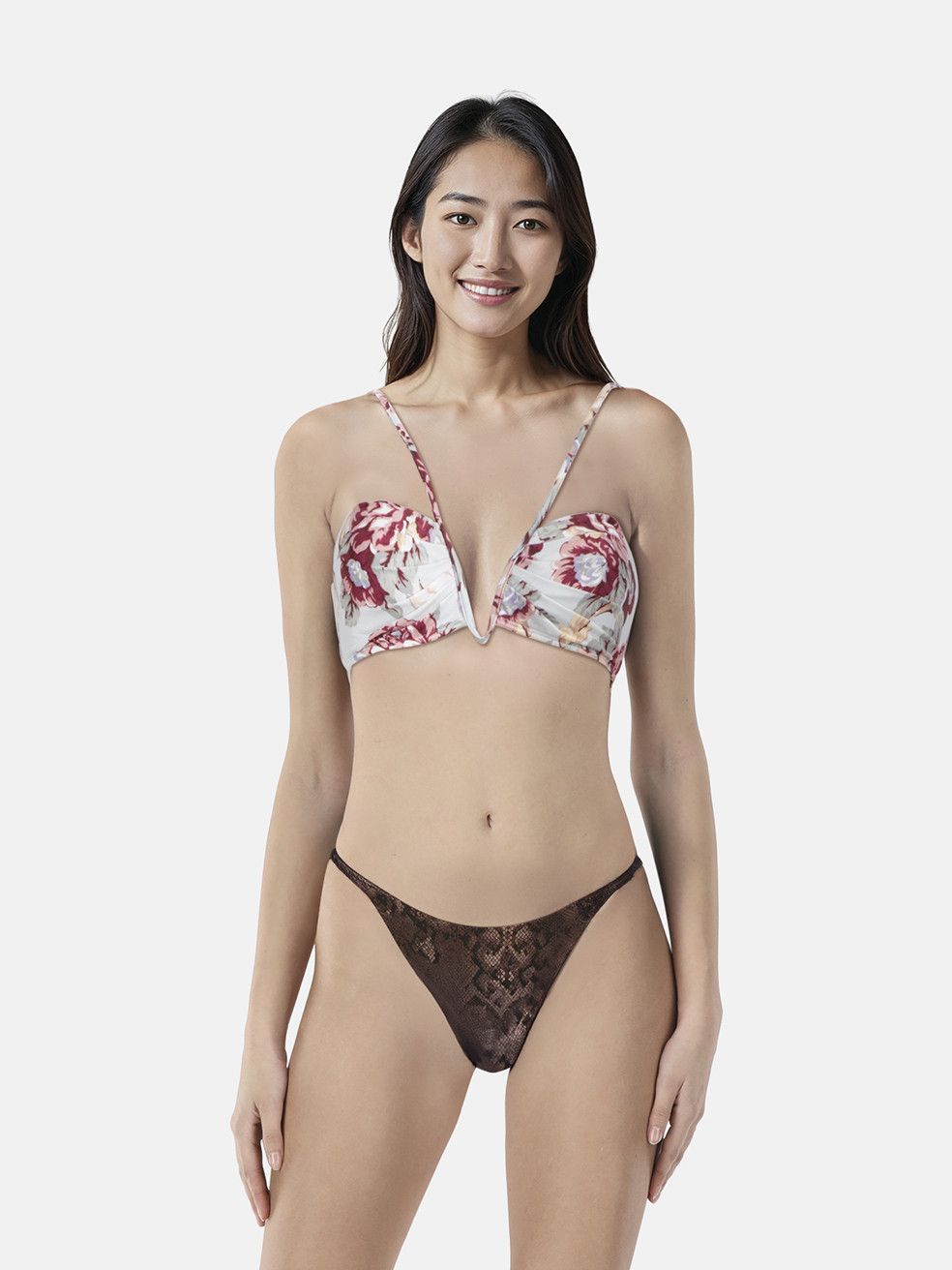 Zimmermann Floral Print Bikini Top Size M / US 6-8 / IT 42-44 - 1 Thumbnail