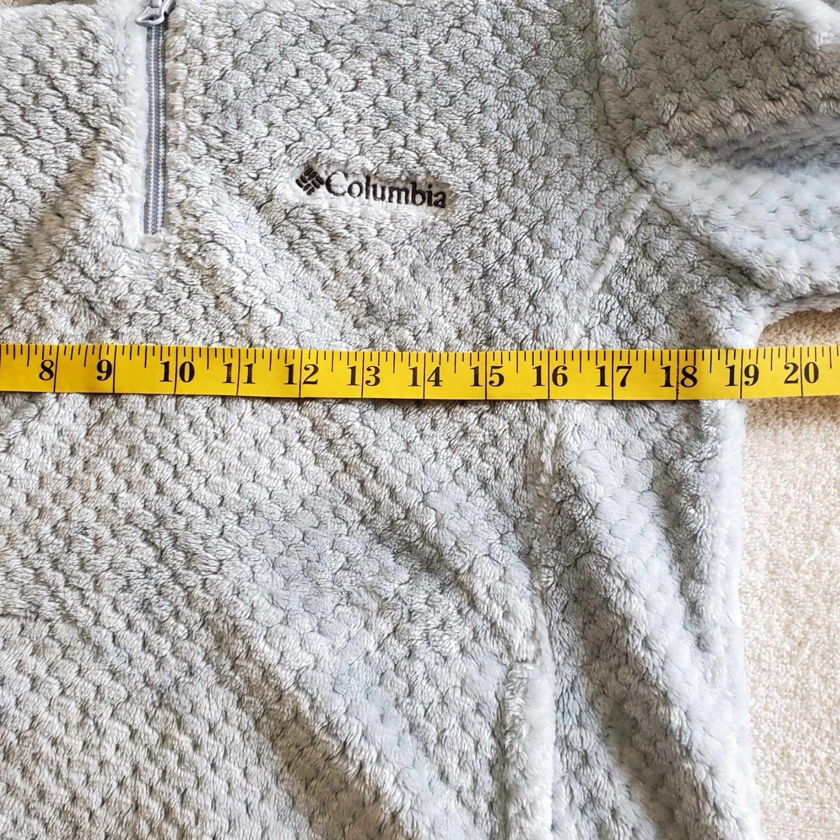 Vintage Columbia Women’s Sherpa Quarter Zip Jacket Small S Gray Nature Outdoors Hiking Size S / US 4 / IT 40 - 6 Thumbnail