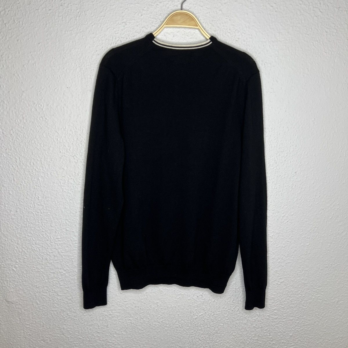Fred Perry × Vintage Fred Perry vintage sweater size L Jumper Knit Wool Size US L / EU 52-54 / 3 - 6 Thumbnail