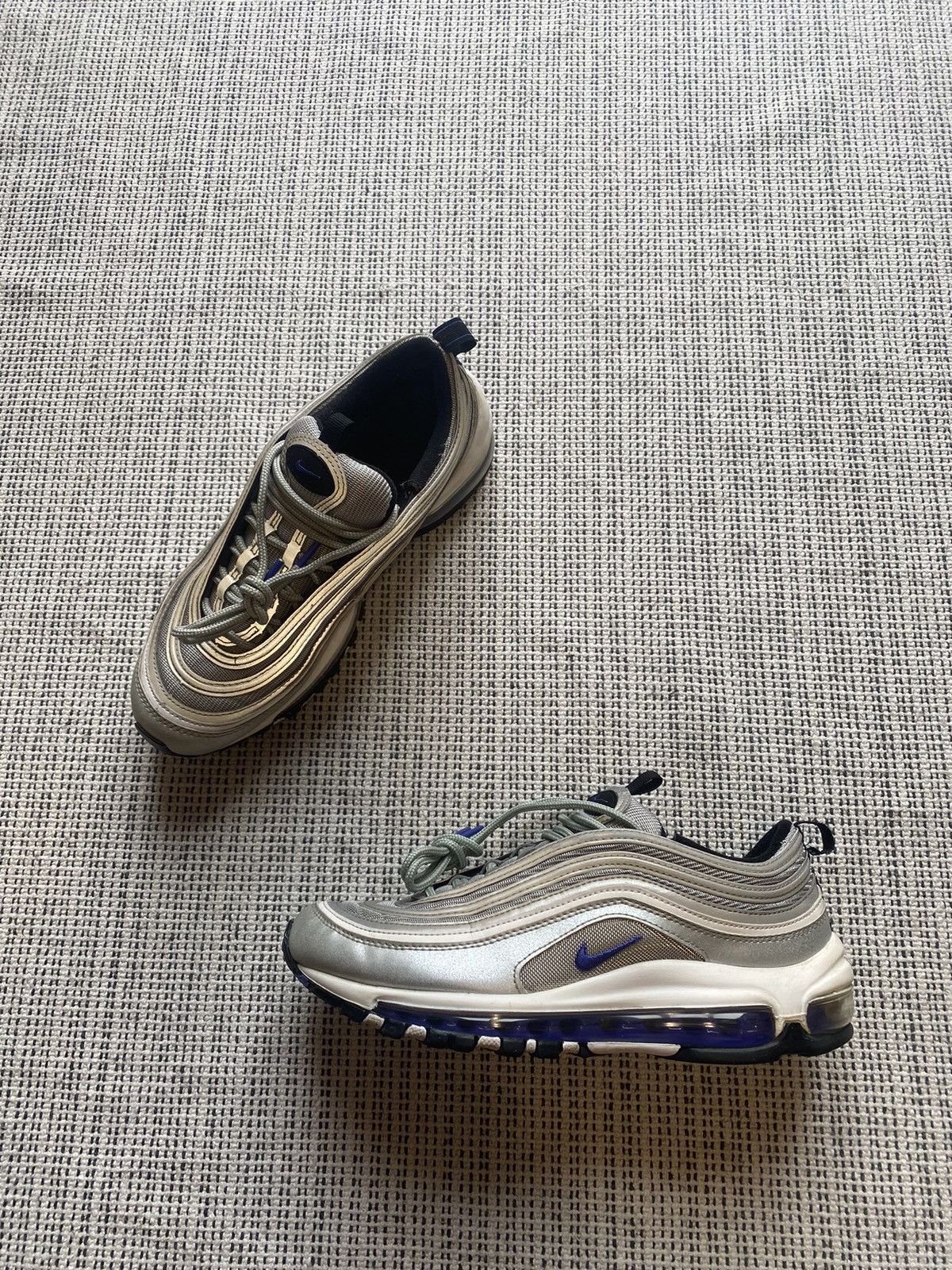 Nike Nike Air Max 97 Vintage Purple Silver Size US 6.5 / EU 39-40 - 2 Thumbnail