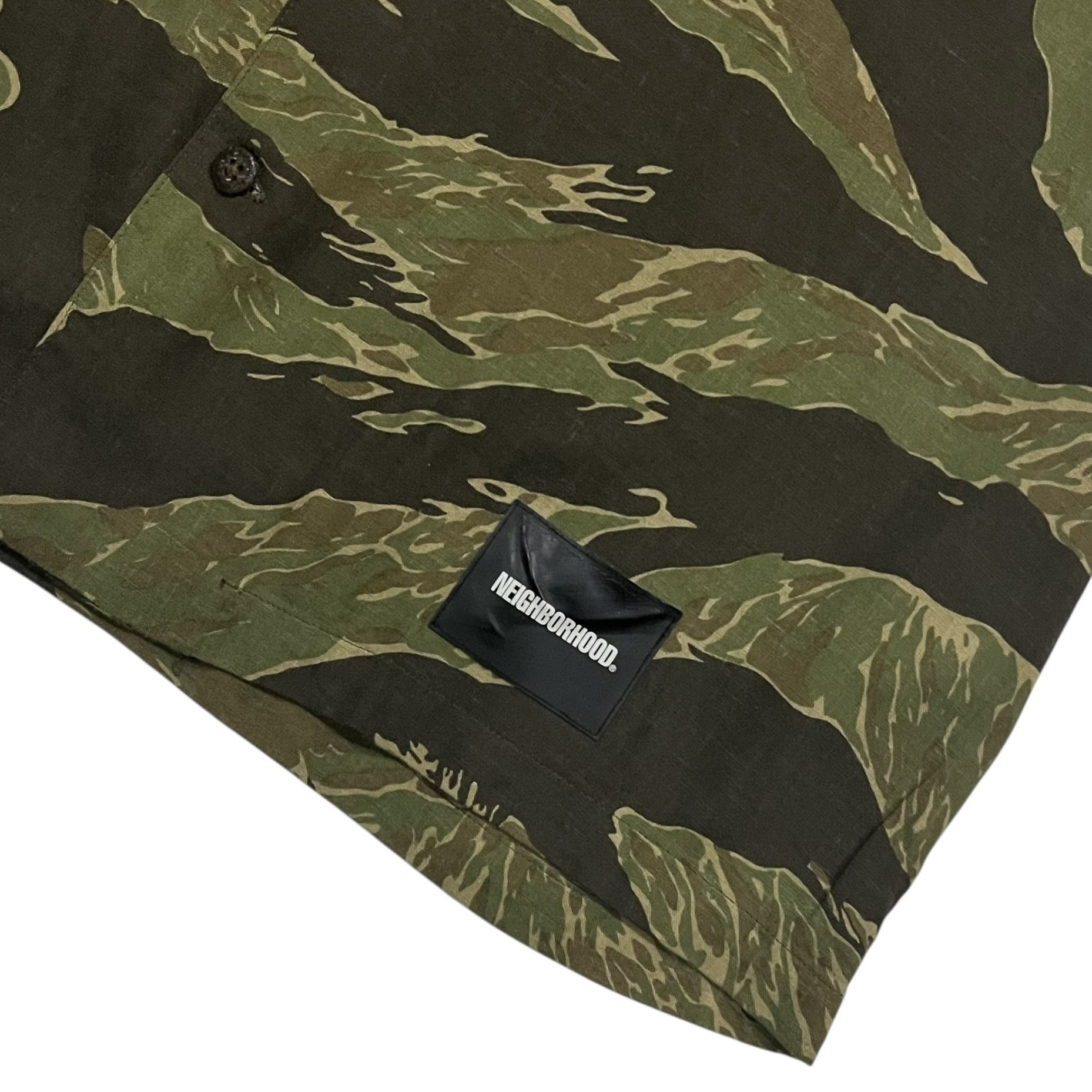 Neighborhood Neighborhood Aloha Tiger Camo Hawaiian Shirt Size US M / EU 48-50 / 2 - 4 Thumbnail