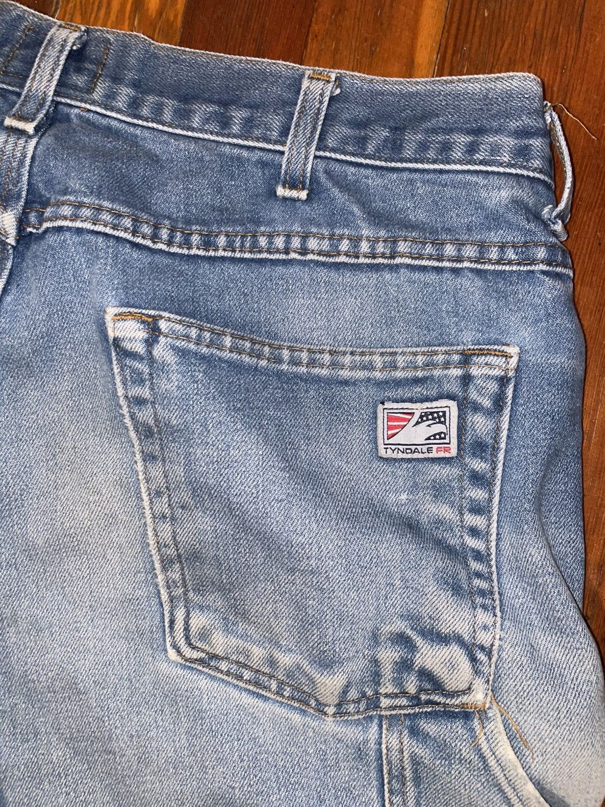 Vintage Vintage Baggy Distressed Jeans, 36x32 Size US 36 / EU 52 - 3 Thumbnail