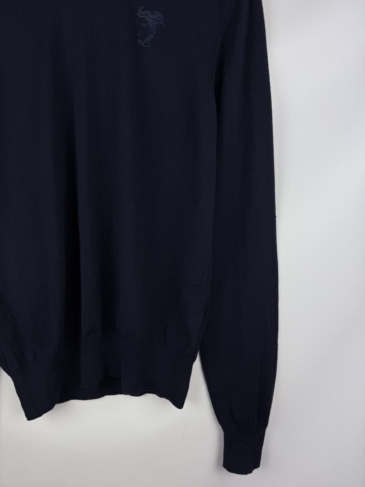 Versace Versace Collection Knitted Wool Crew Neck Sweater Pullover Size US L / EU 52-54 / 3 - 4 Thumbnail