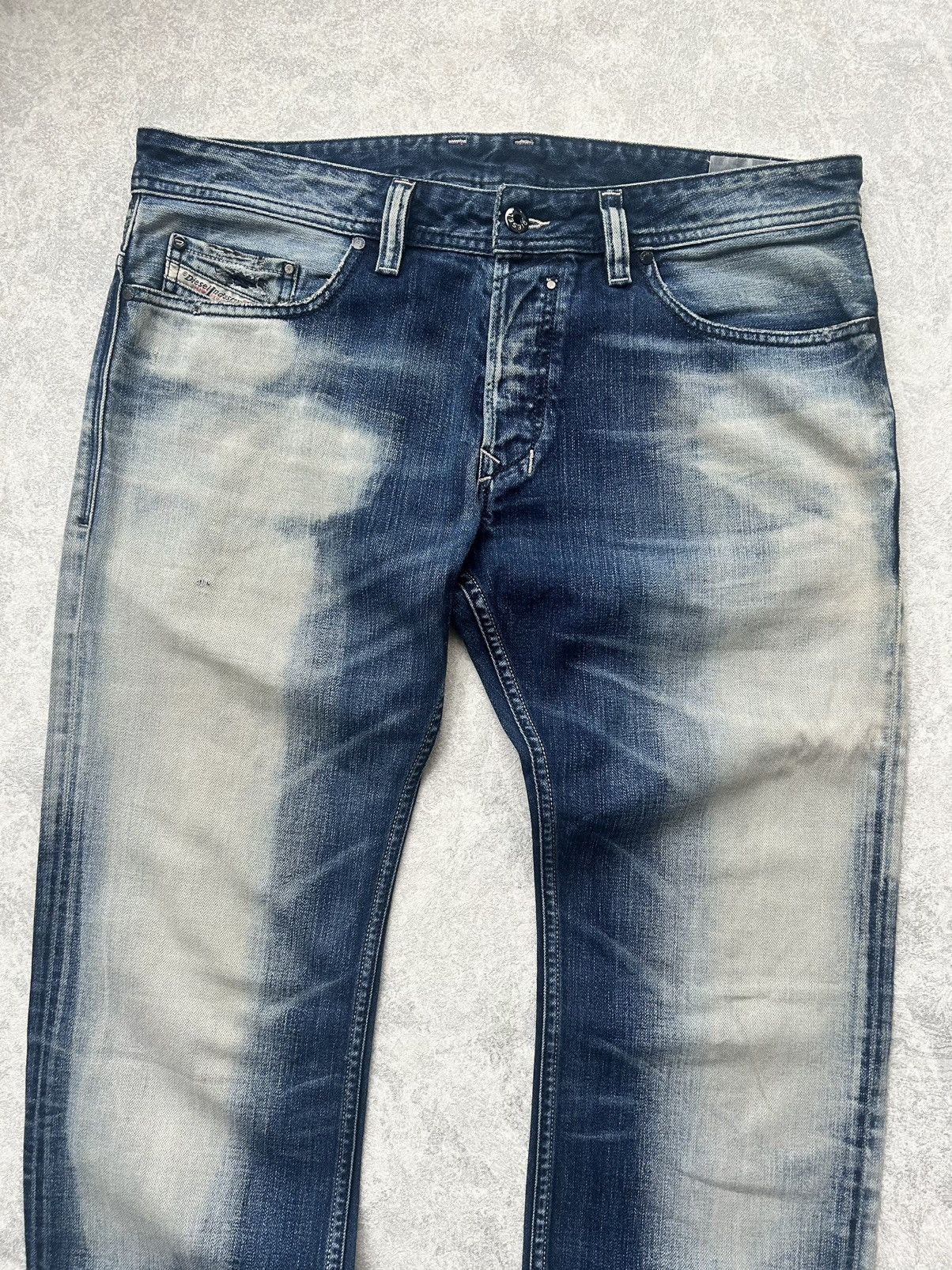 Diesel Diesel Safado Blue Eyecons 2015/1 Denim Jeans Y2K Size US 34 / EU 50 - 12 Thumbnail