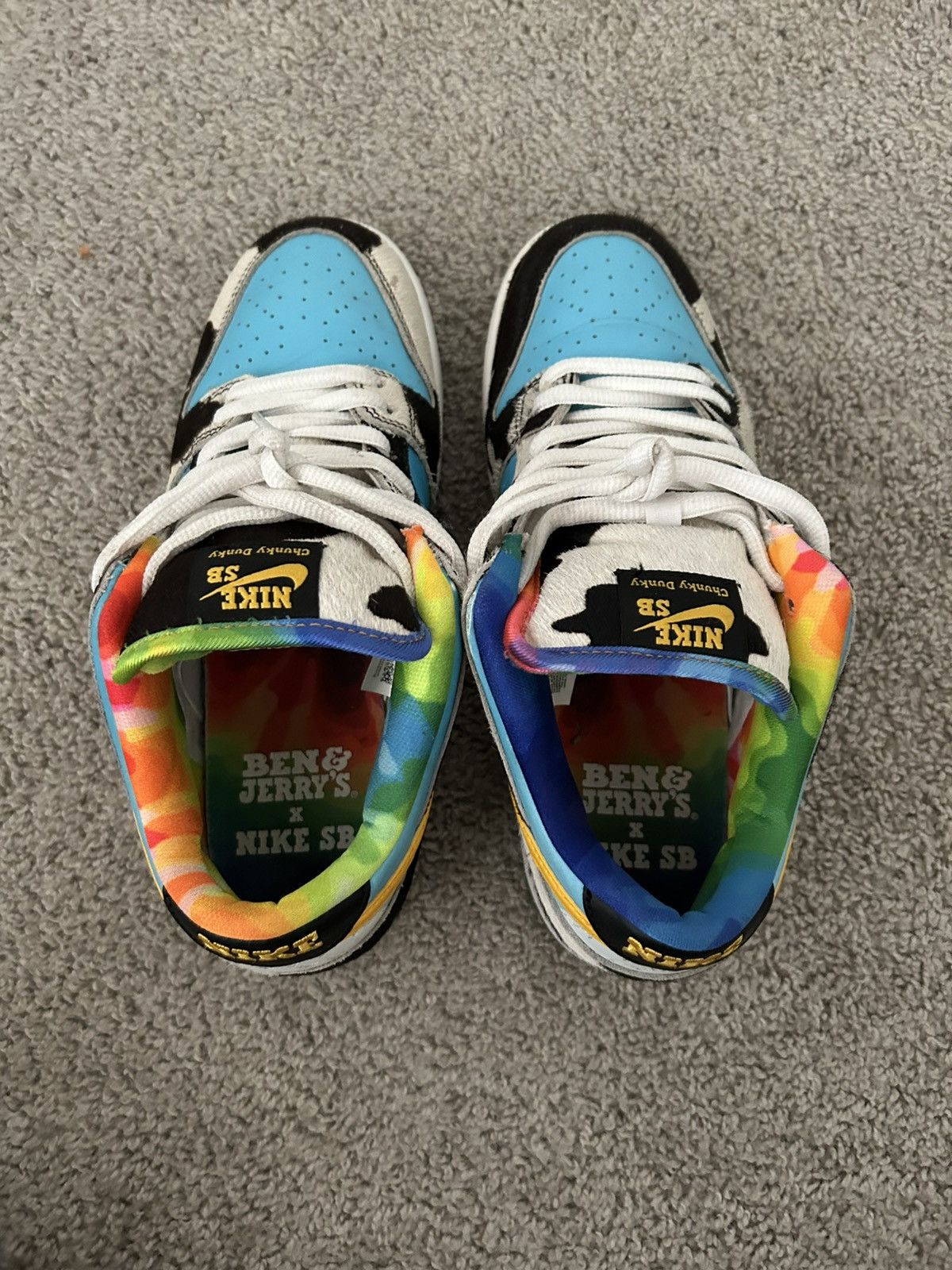 Ben And Jerry Nike Collab Ben N Jerry's X Nike Dunk Low SB