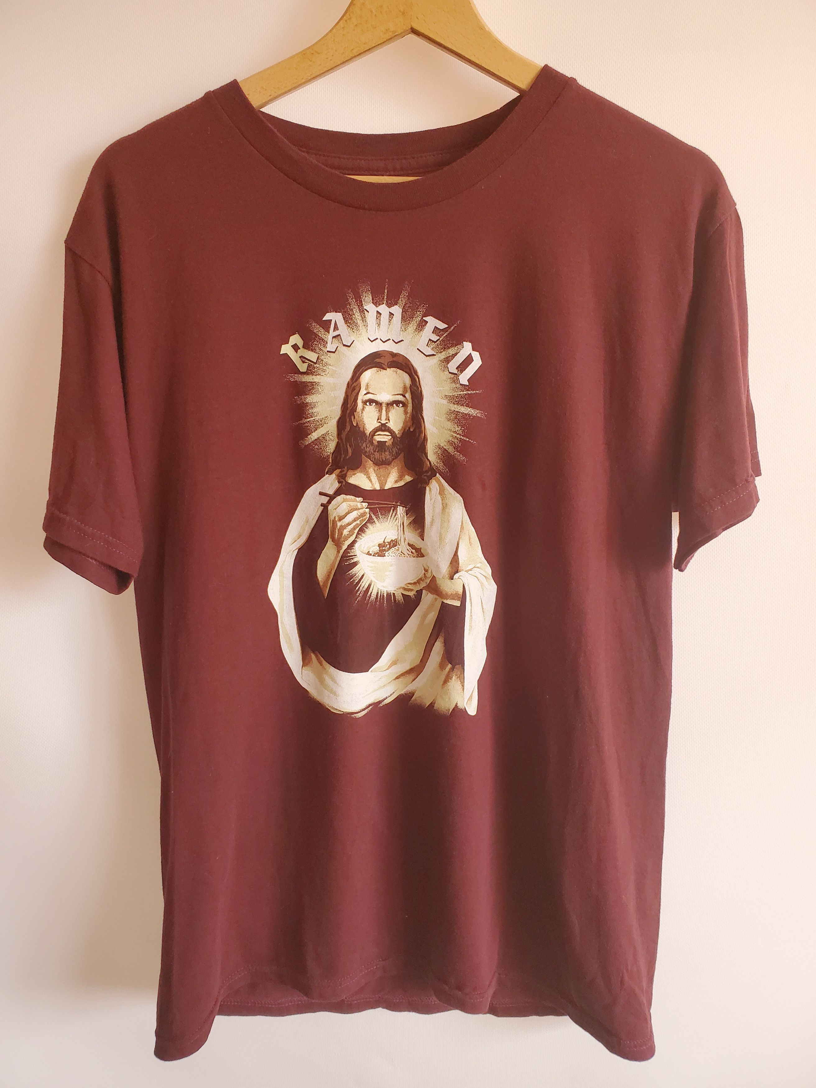 Vintage Vintage Ramen Jesus shirt Size US M / EU 48-50 / 2 - 1 Thumbnail
