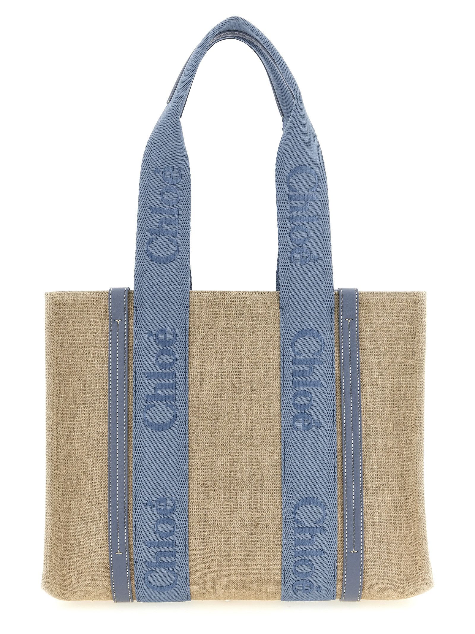 Chloe Medium 'Woody' shopping bag Size ONE SIZE - 1 Thumbnail
