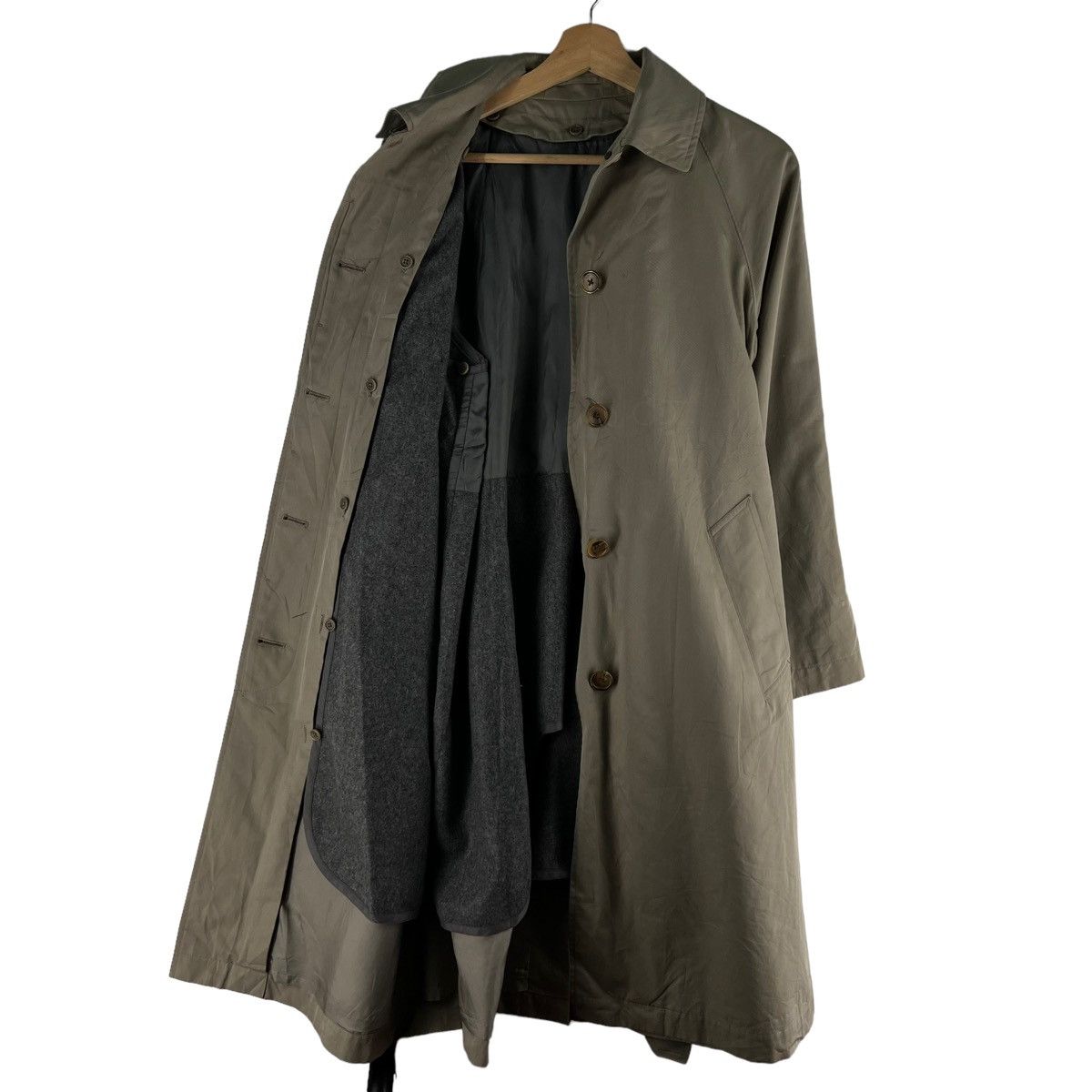 Margaret Howell 🔥Rich Grey - Long Fly Coats Jacket Bondage Design Size US M / EU 48-50 / 2 - 9 Thumbnail
