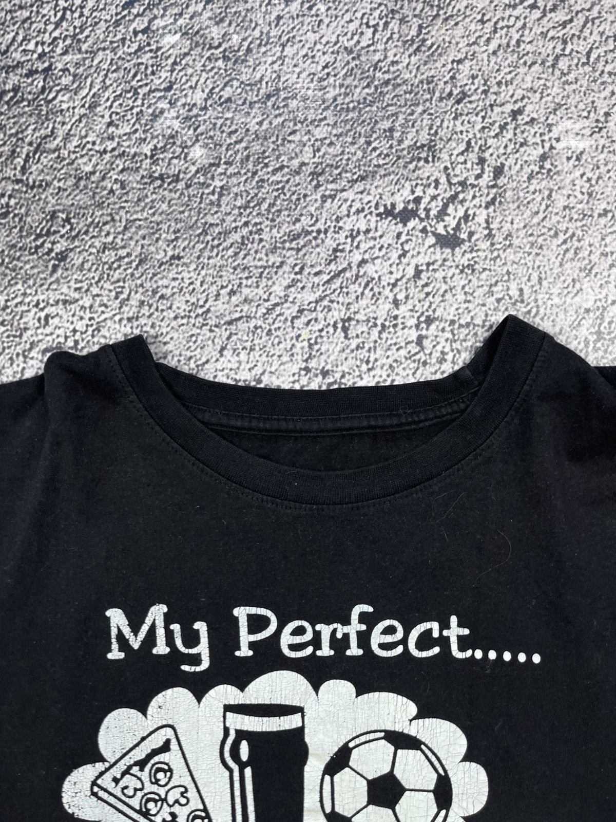 Vintage Vintage 90s Faded Humor Perfect Life Logo Tee Size XXL Size US XXL / EU 58 / 5 - 5 Thumbnail