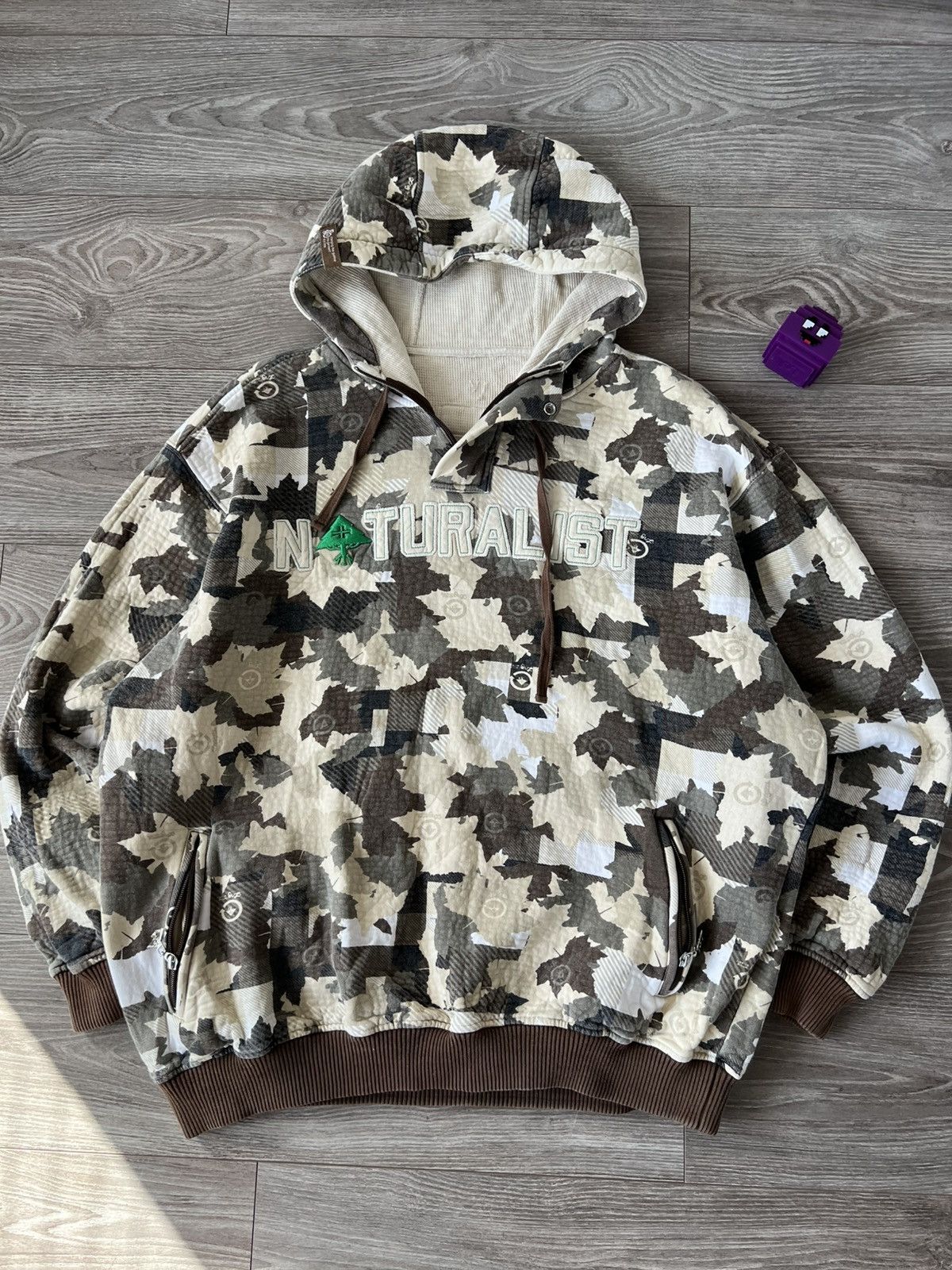 LRG LRG Avant Garde Naturalist Oversize Camo Military Hoodie Size US XL / EU 56 / 4 - 1 Thumbnail