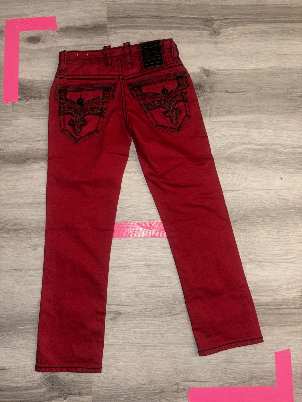 Rock Revival Rock Revival Red Jeans Size US 28 / EU 44 - 1 Thumbnail