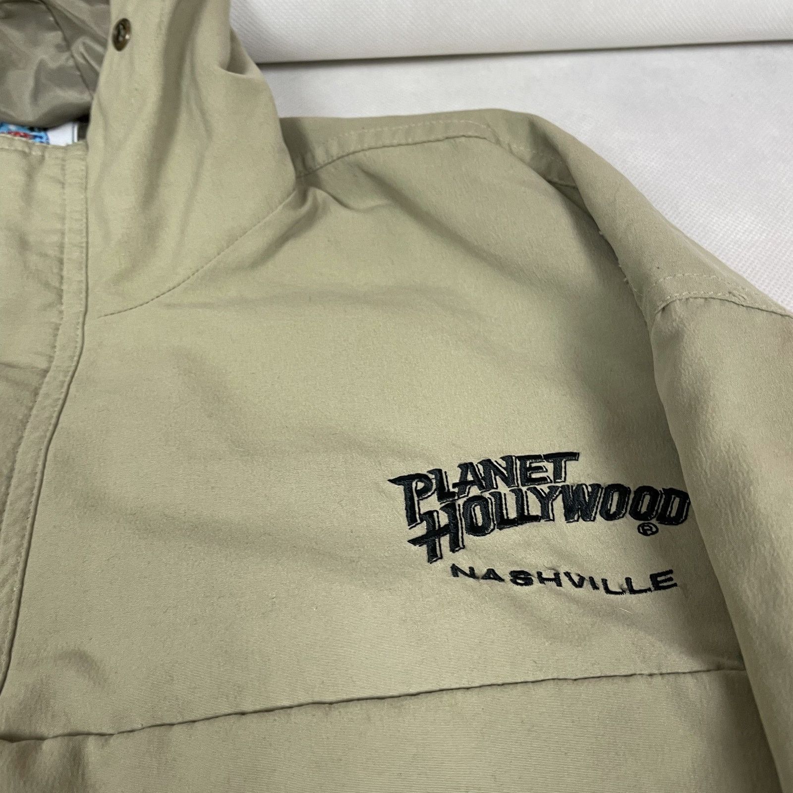 Planet Hollywood Vintage Planet Hollywood Men Olive Pullover Anorak Jacket XL Size US XL / EU 56 / 4 - 3 Thumbnail