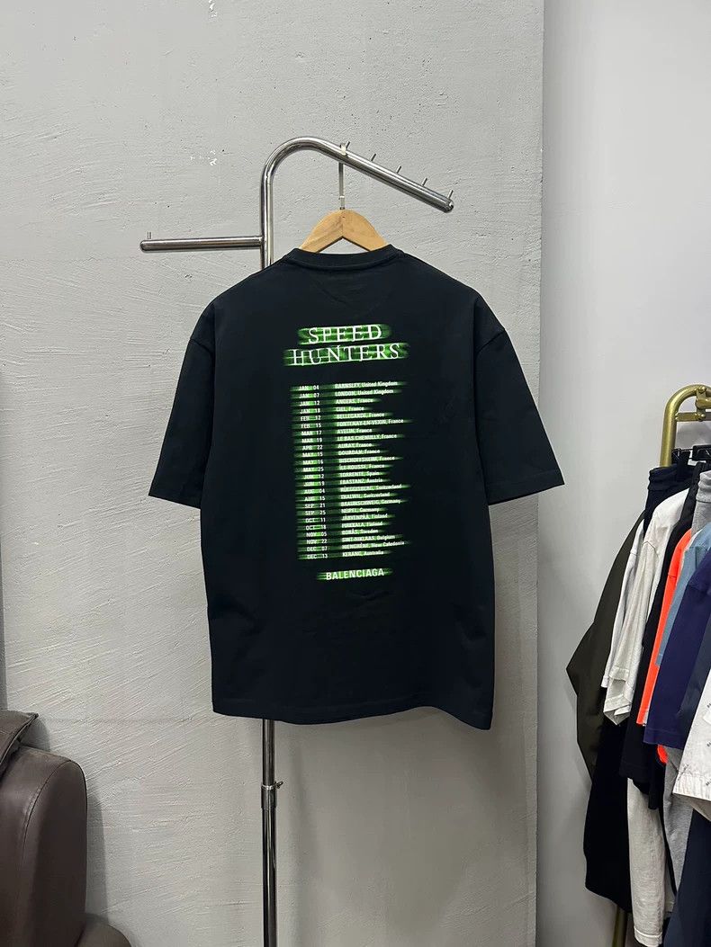Balenciaga Balenciaga Green band short sleeve black model Size US L / EU 52-54 / 3 - 4 Thumbnail