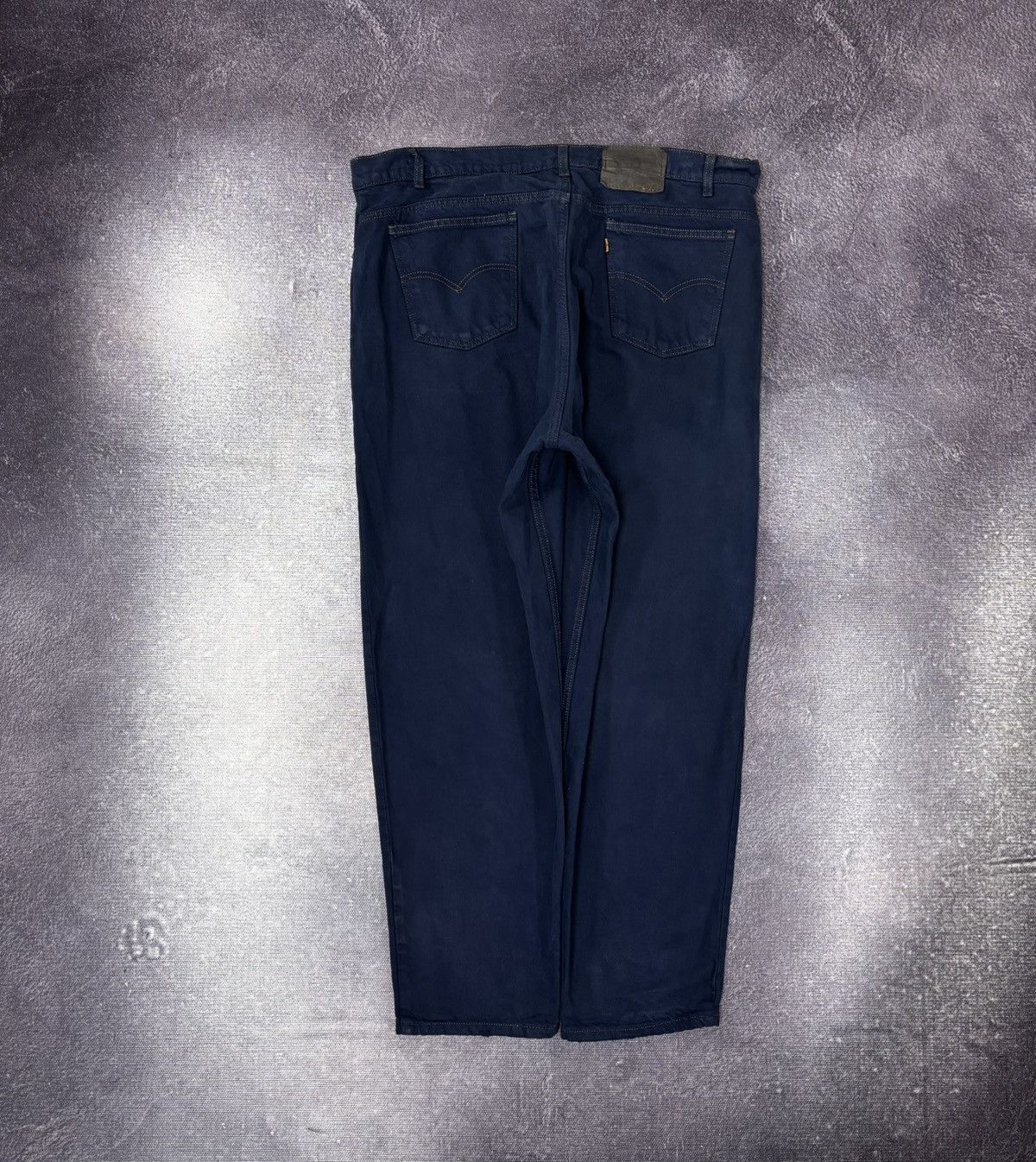 Levi's Vintage 1990s Levi’s 550 Orange Tab Navy Blue Denim Jeans Size US 42 / EU 58 - 1 Thumbnail