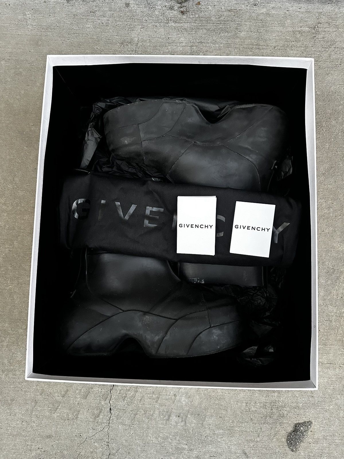 Givenchy Givenchy Show High Boot Black Mens Size US 8 / EU 41 - 3 Thumbnail