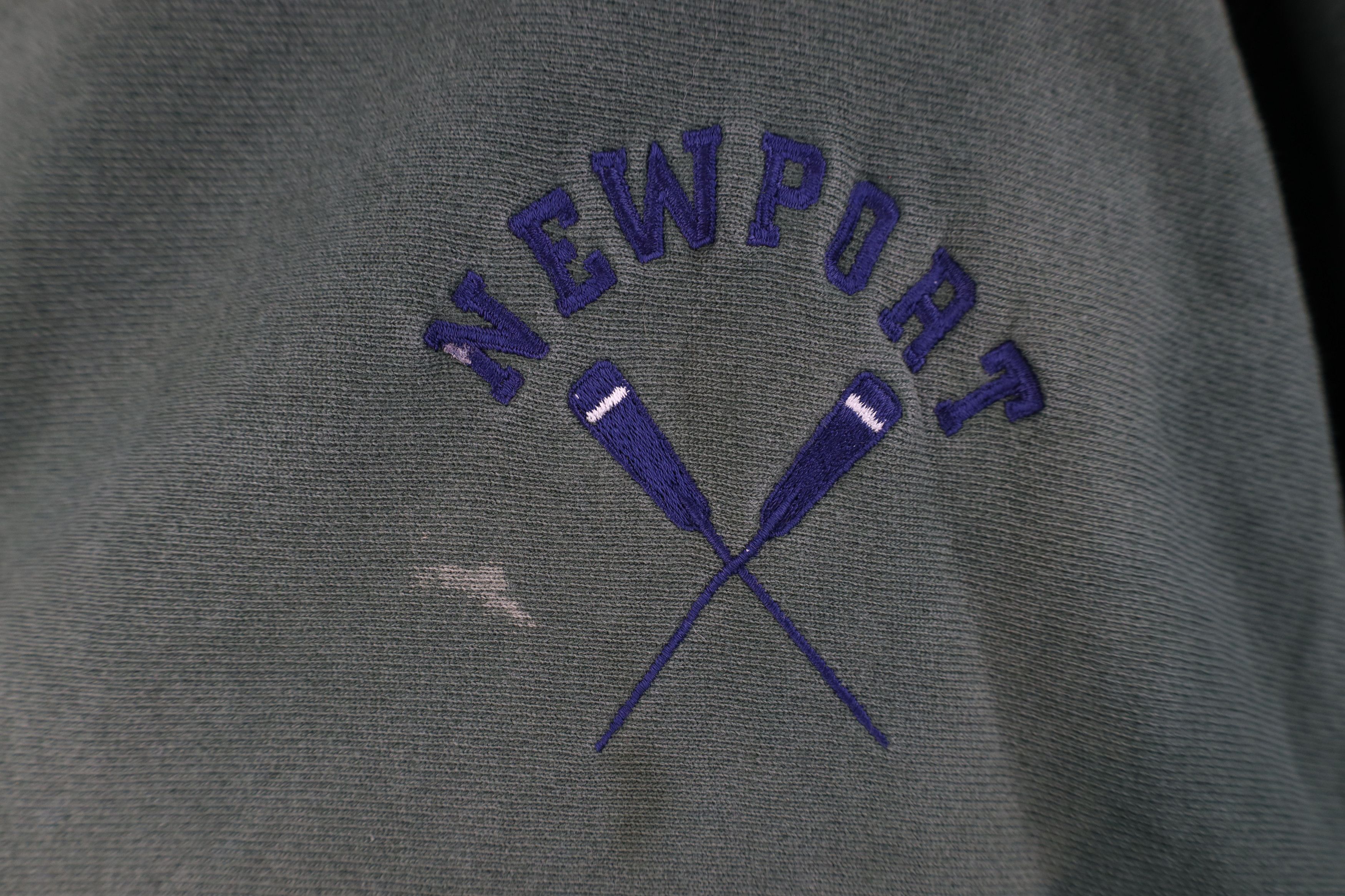 Champion Vintage 80s Champion Reverse Weave Rowing Sweatshirt Green Size US XXL / EU 58 / 5 - 4 Thumbnail