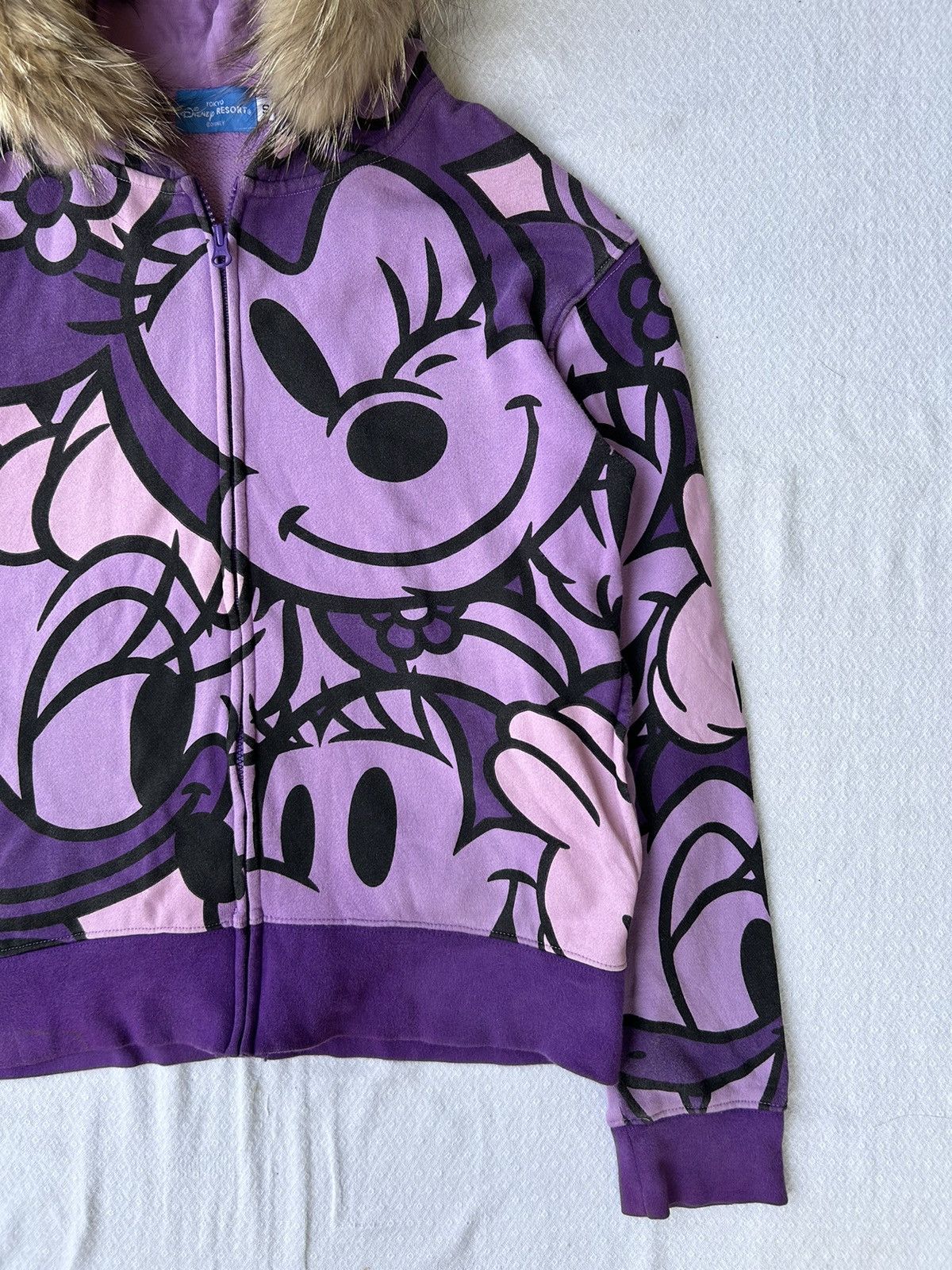 If Six Was Nine × Japanese Brand × Le Grande Bleu (L.G.B.) Fur zip hoodie tokyo japan disney full print style Ifsix lgb Size US L / EU 52-54 / 3 - 5 Thumbnail