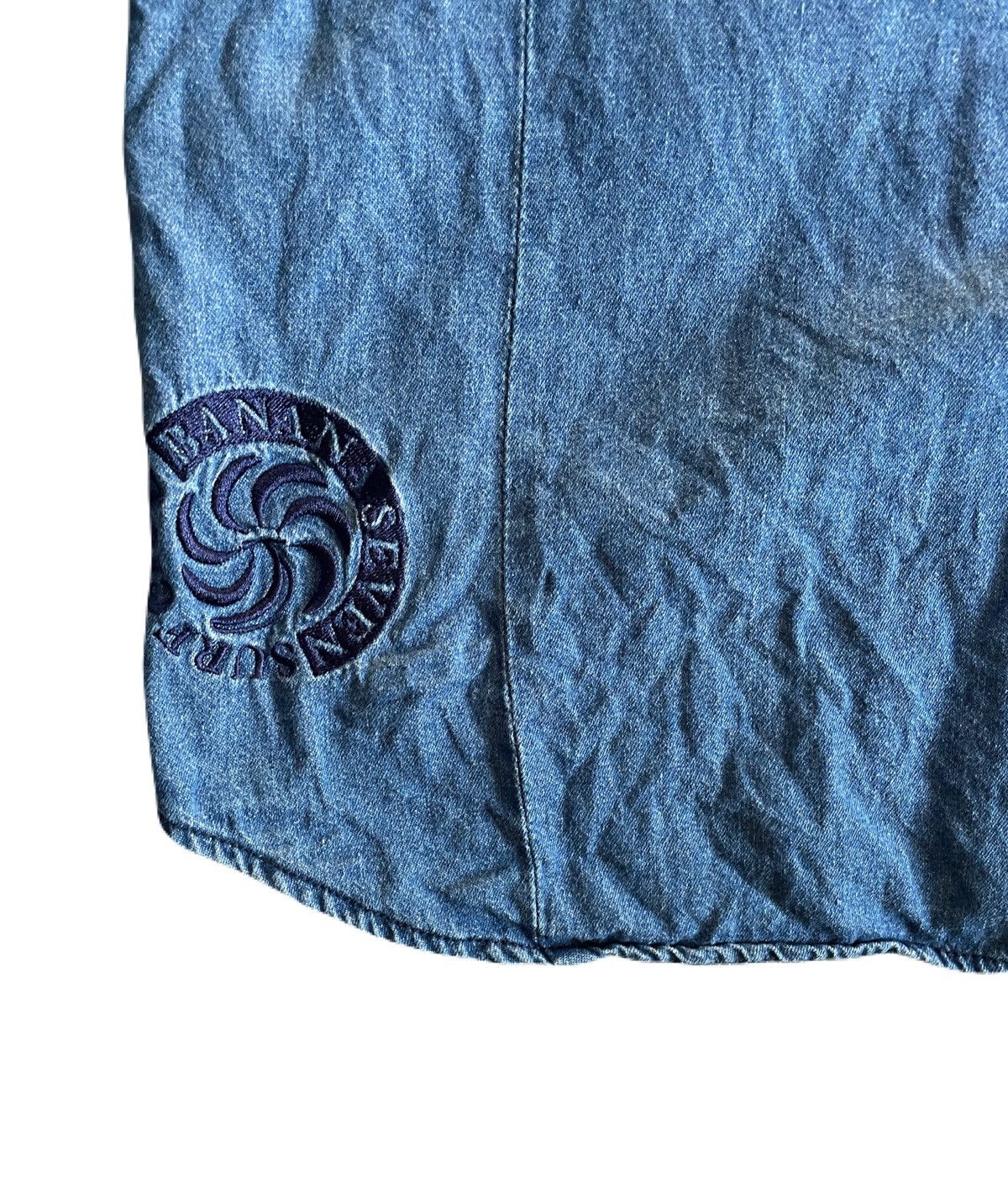 If Six Was Nine 2000s Japanese archive Vkei Gyaruo Poem Denim Shirts Y2K Size US S / EU 44-46 / 1 - 6 Thumbnail