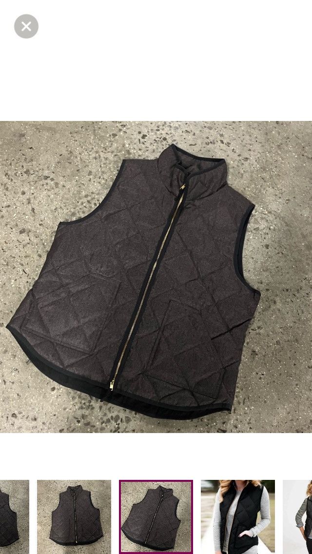 J.Crew J Crew Excursion Down Puffer Vest Large Size L / US 10 / IT 46 - 9 Thumbnail