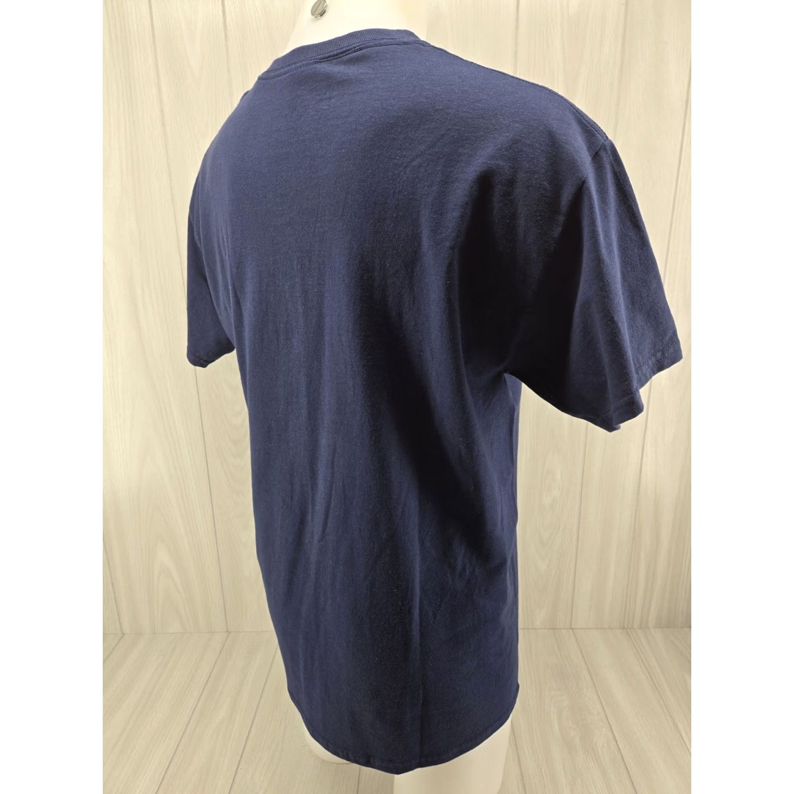 Gildan VINTAGE Wallace State Community College AL 50 anniversary Shirt Mens L Blue Gildan Ultra Cotton T-Shirt Crew Neck Short Sleeve Men Size US L / EU 52-54 / 3 - 7 Thumbnail