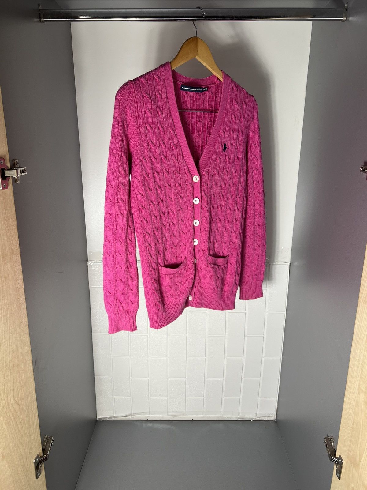 Polo Ralph Lauren VINTAGE POLO RALPH LAUREN KNIT CARDIGAN SWEATER DESIGNER 90s Size M / US 6-8 / IT 42-44 - 4 Thumbnail