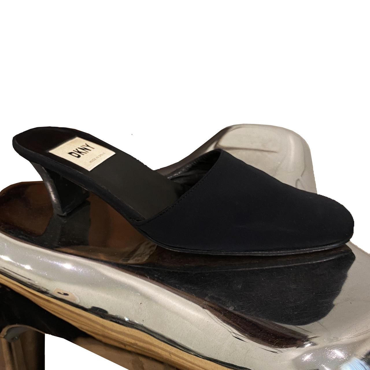 DKNY DKNY Black Mules Size US 7 / IT 37 - 2 Thumbnail