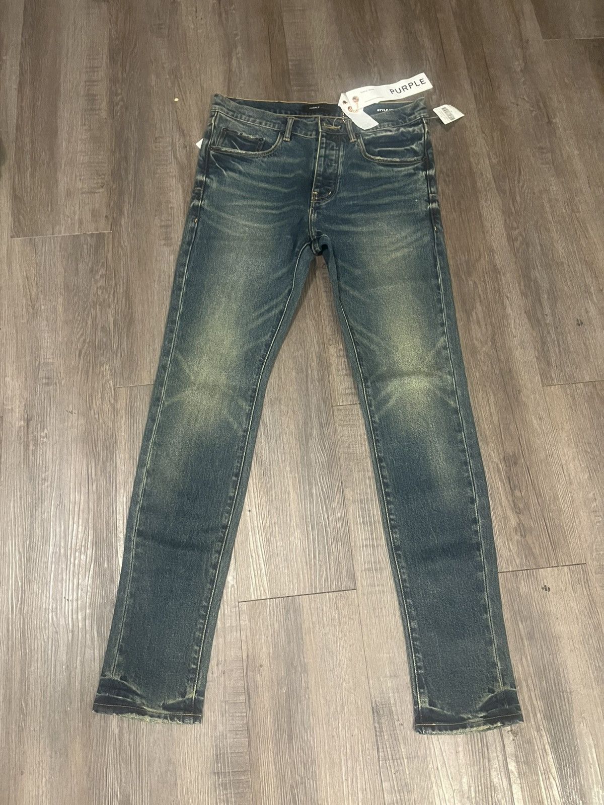 Purple Brand Purple brand dark coated tempest skinny jeans size 32 Size US 32 / EU 48 - 5 Thumbnail
