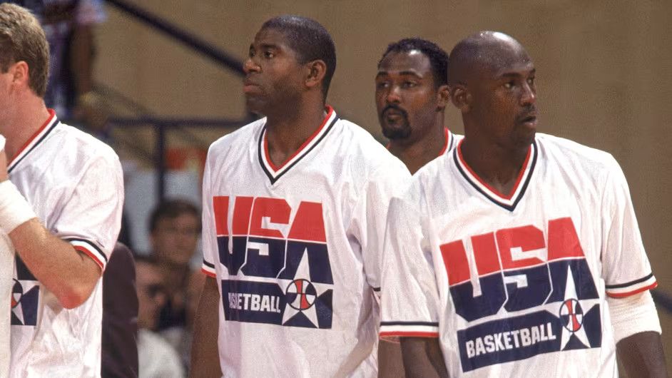 Mitchell & Ness × USA Olympics Mitchell & Ness Authentic Michael Jordan USA Dream Team Size US S / EU 44-46 / 1 - 11 Thumbnail