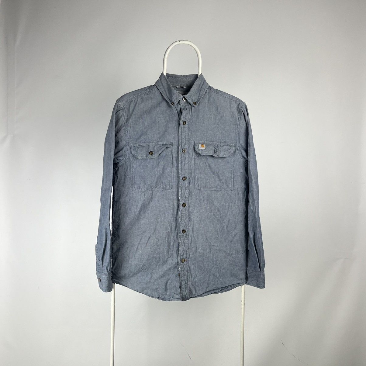 Carhartt Carhartt shirt relaxed fit pocket logo size Small Size US S / EU 44-46 / 1 - 1 Thumbnail