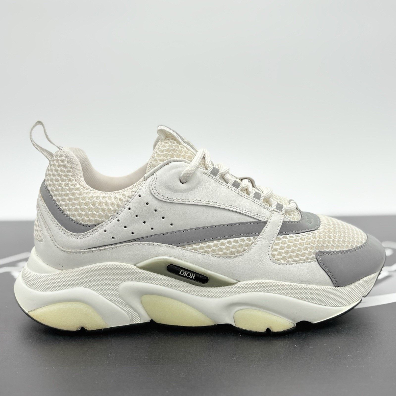 Dior Dior B22 Sneaker ' White Reflective ' | GREAT CONDITION! Size US 7 / EU 40 - 2 Thumbnail